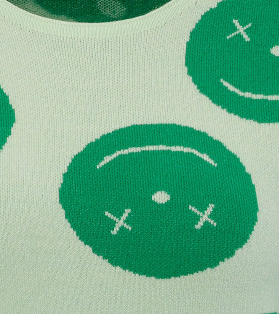 Aniston CASUAL Strickpullover, mit eingestrickten Smileys