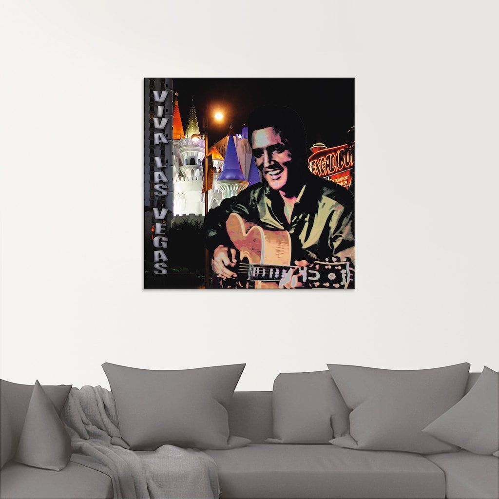 Artland Glasbild »Elvis Presley«, (1 St.)