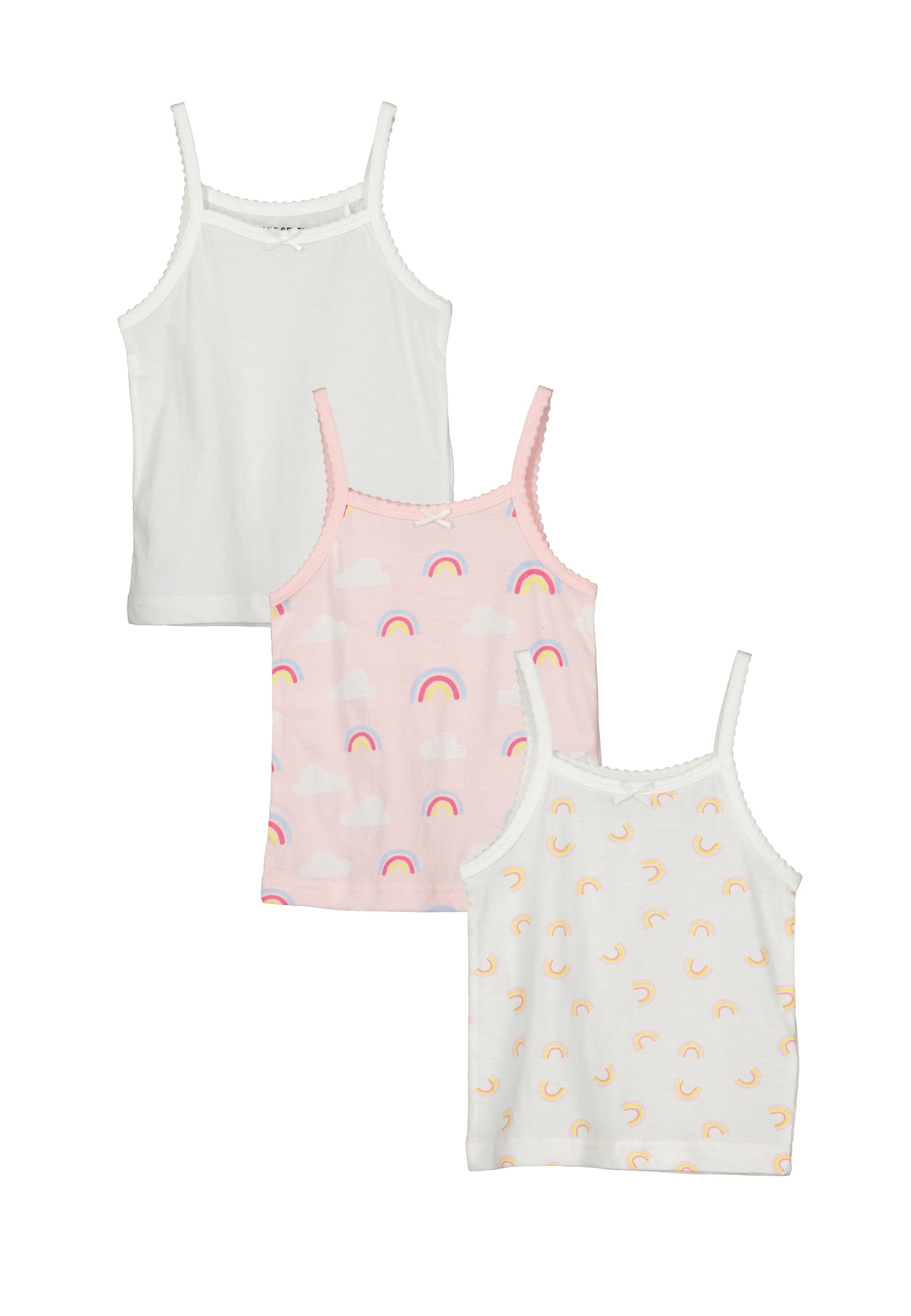 Blue Seven Mädchen Unterhemd Packung in weiß, Größe 110