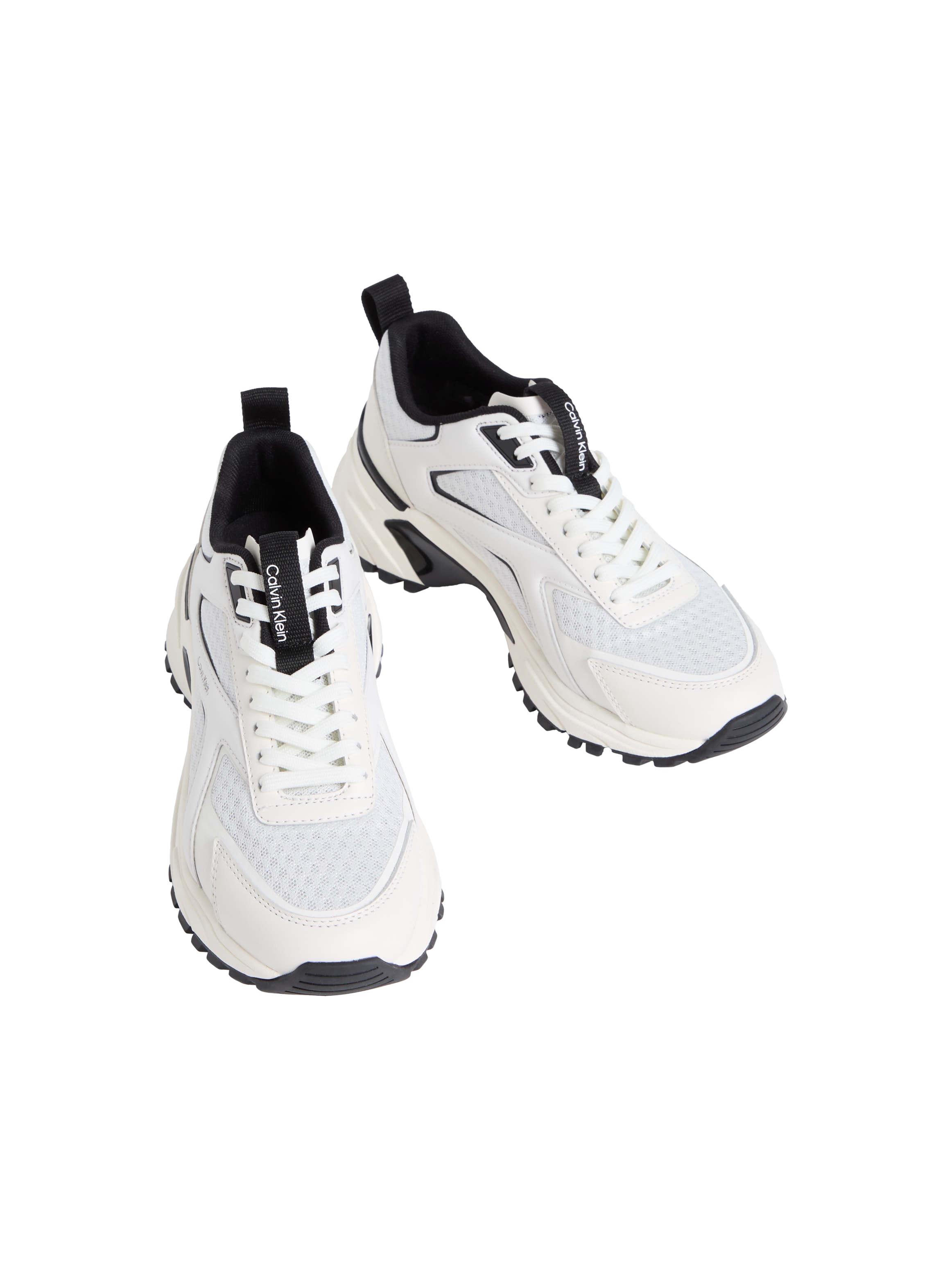 Calvin Klein Plateausneaker »HIKE RUN CKSTRIPE MESH«  Schnürschuh, Halbschuh, Freizeitsneaker mit Logo-Schriftzug