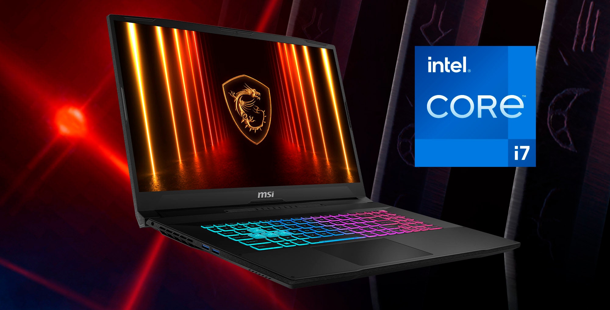 MSI Gaming-Notebook »Katana 17 HX B14WGK-062«, 43,9 cm, / 17,3 Zoll, Intel, Core i7, GeForce RTX 5070, 1000 GB SSD