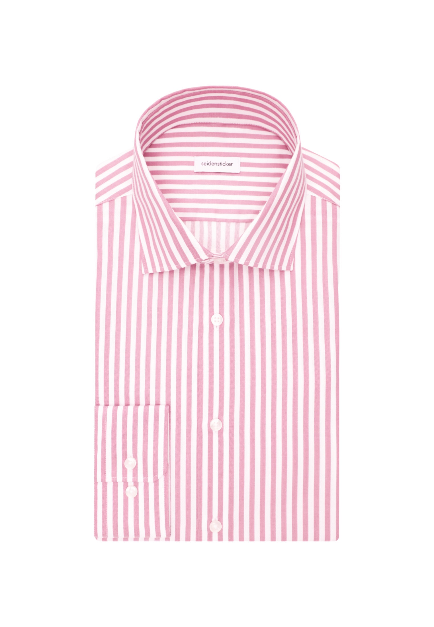 seidensticker Businesshemd »Schwarze Rose«, Slim 1/1 Kentkragen Gestreift