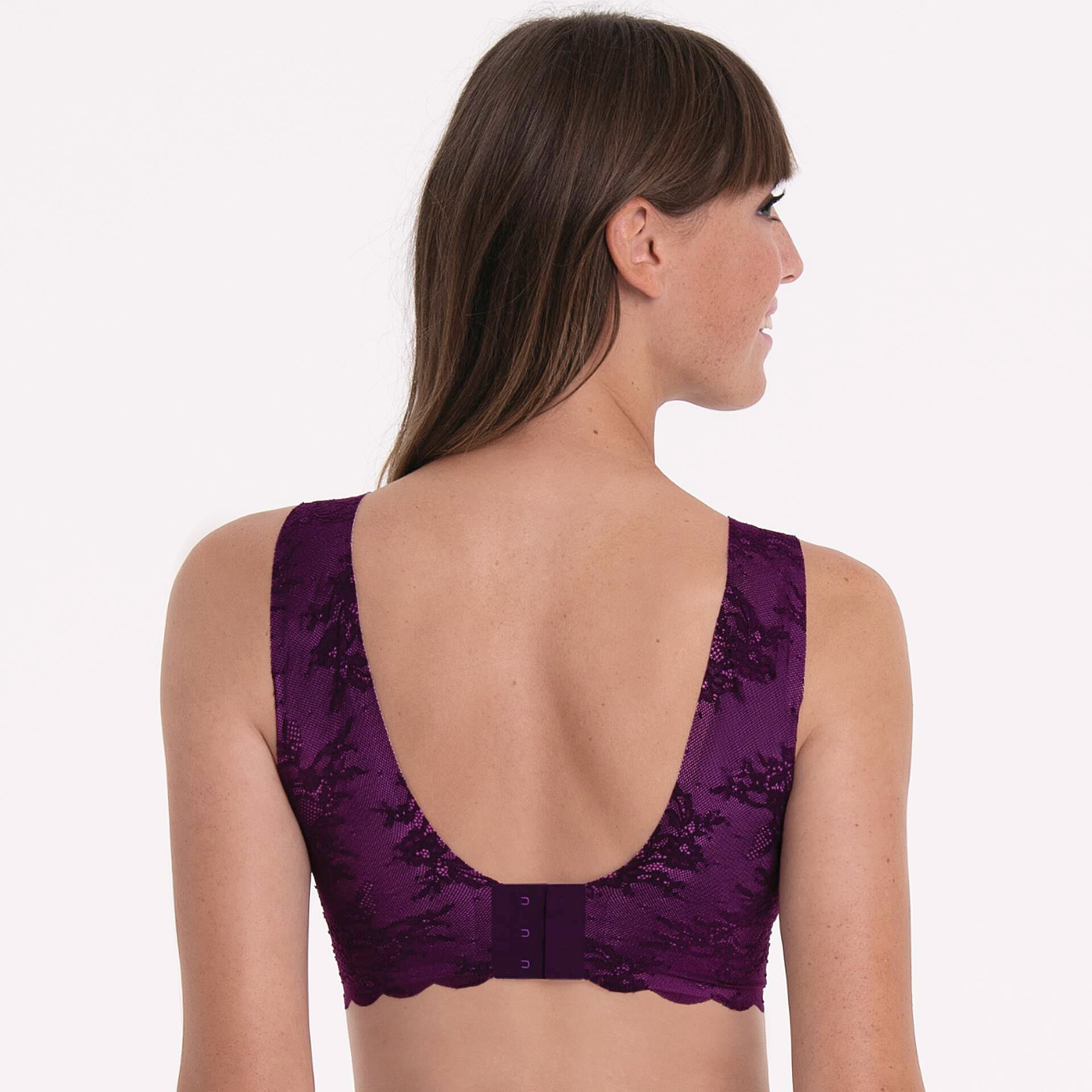 Anita since 1886 Bralette »Essentials Lace«, florale Spitze, herausnehmbare Schaumcups, zartes Seidenband