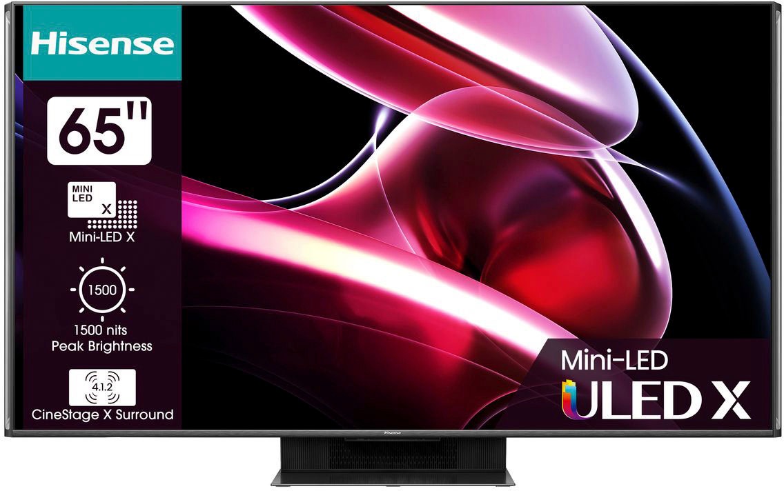 Hisense Mini-LED-Fernseher »65UXKQ«, 164 cm/65 Zoll, 4K Ultra HD, Smart-TV