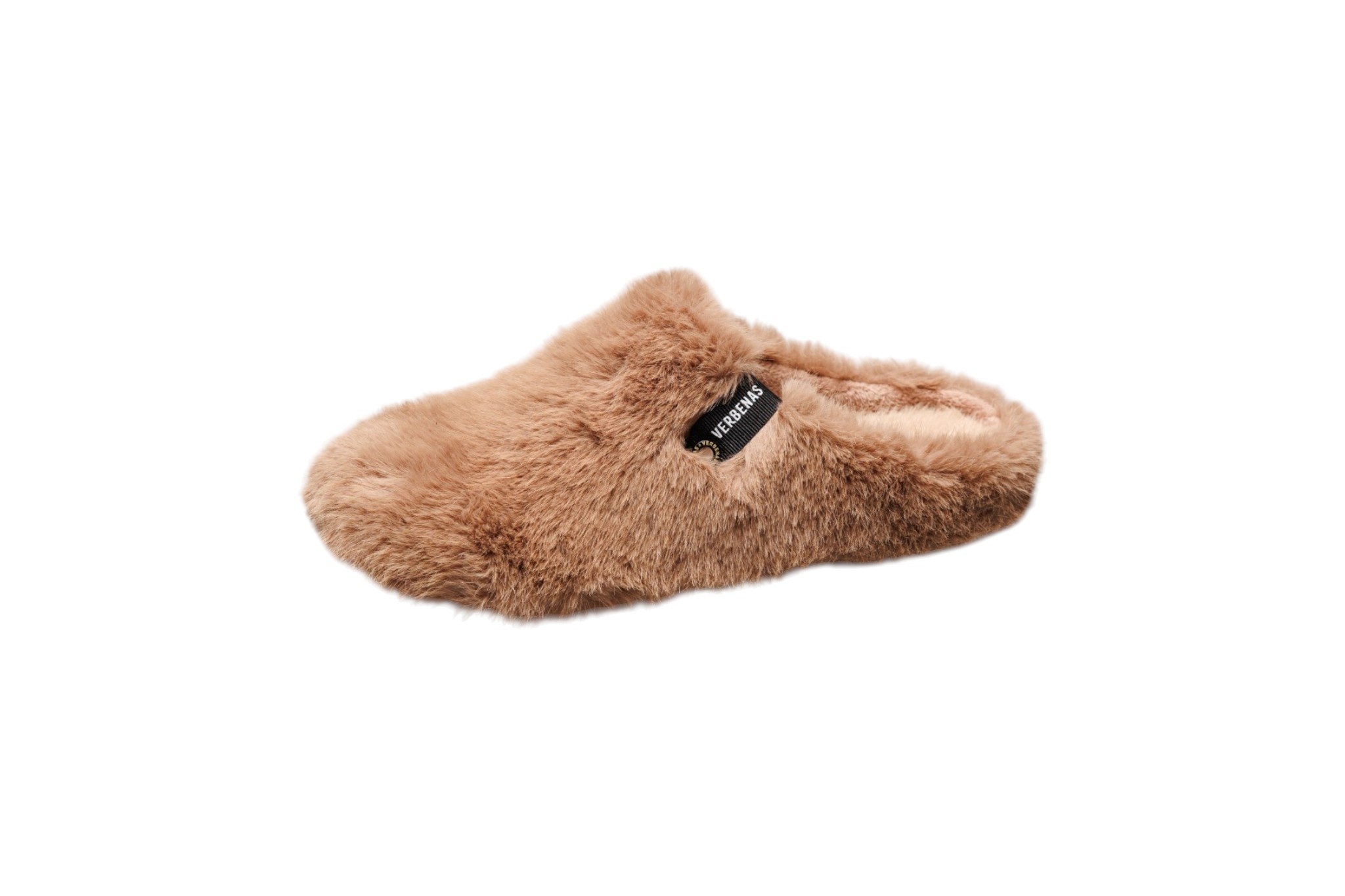 VERBENAS Hausschuh »YORK BUDAPEST«  Homeslipper, Pantoffel, Wohlfühlschuh mit Logo-Schriftzug
