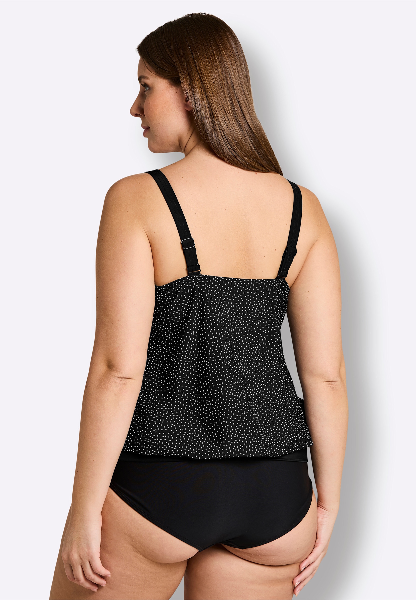 Sheego Tankini »Tankini-Oberteil Tankini-Oberteil mit Pünktchen«