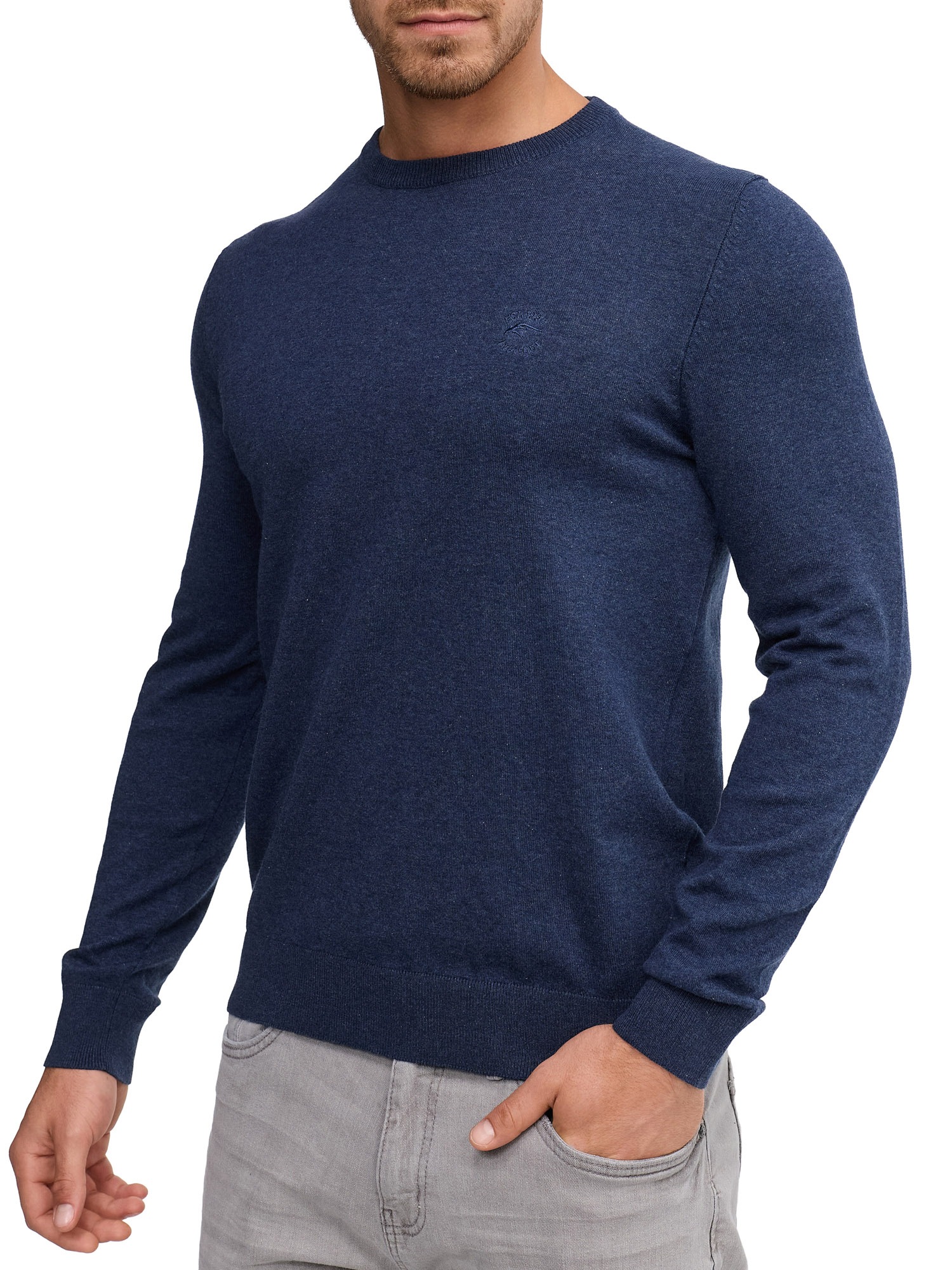 Indicode Rundhalspullover »Wildman«