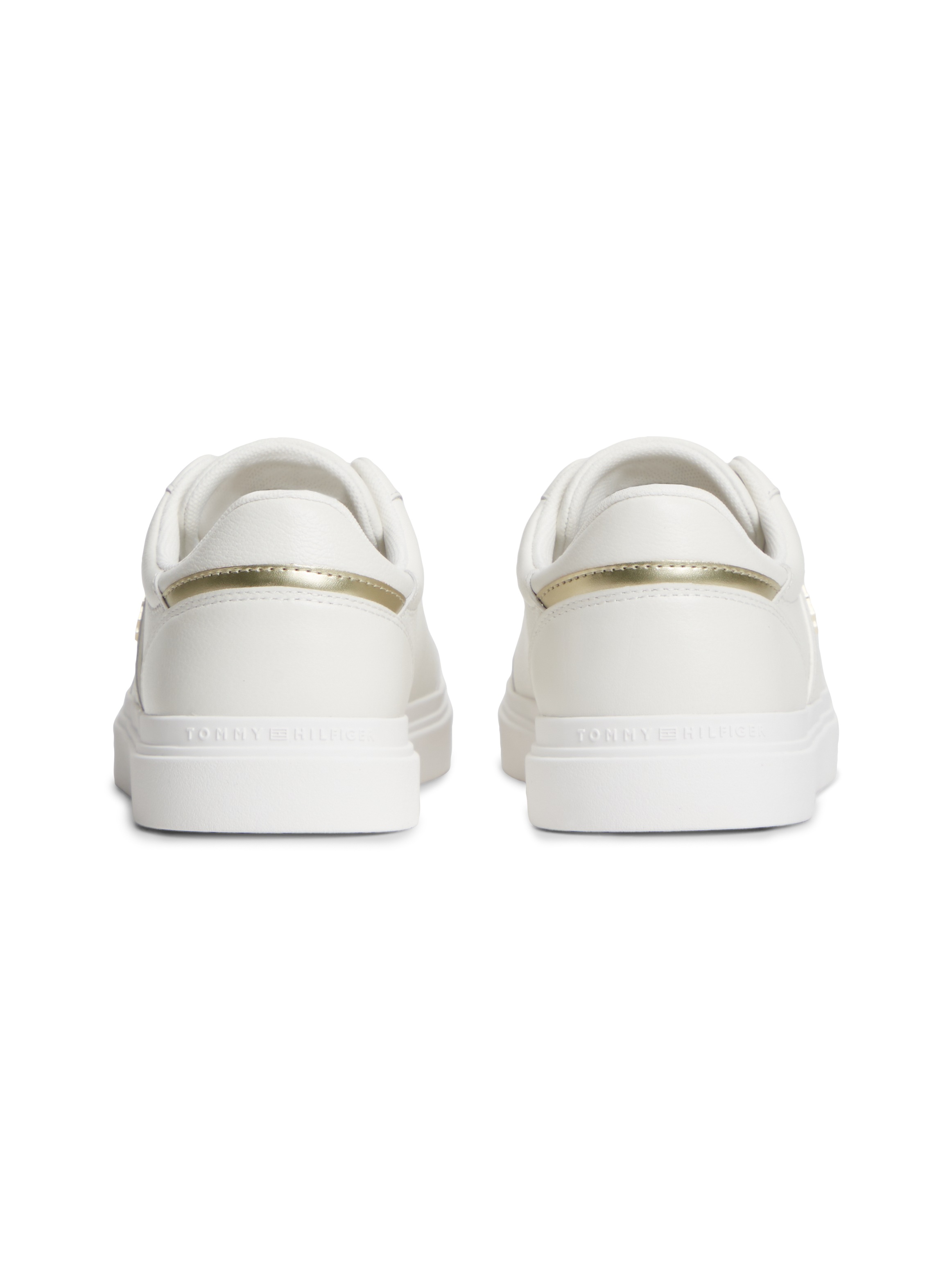 Tommy Hilfiger Plateausneaker »TH FEMININE CUPSOLE«  Freizeitschuh, Halbschuh, Schnürschuh mit seitlicher Applikation