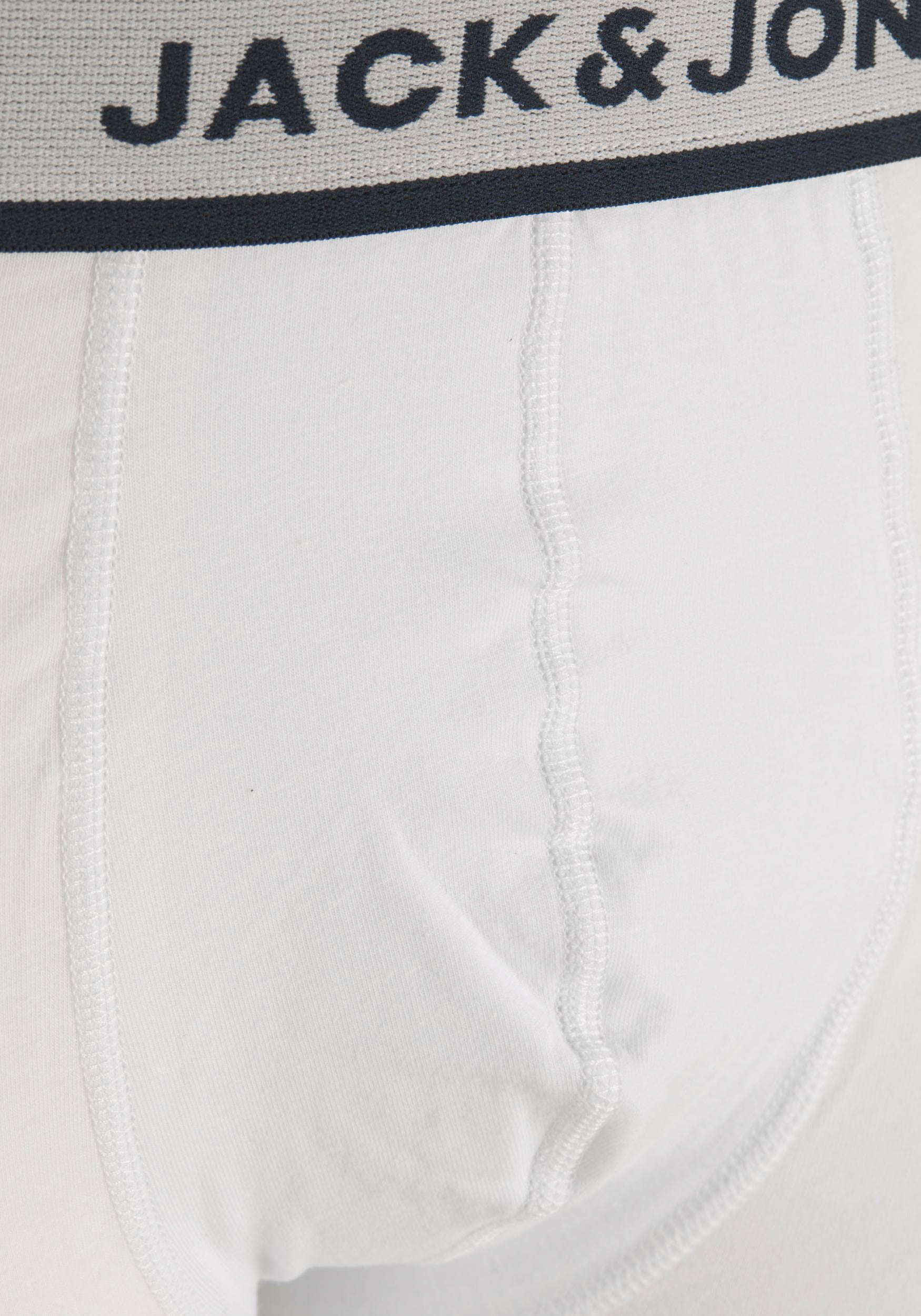 Jack & Jones Boxershorts »JACSOLID BOXER BRIEFS 3 PACK NOOS«, (Packung, 3 St.)