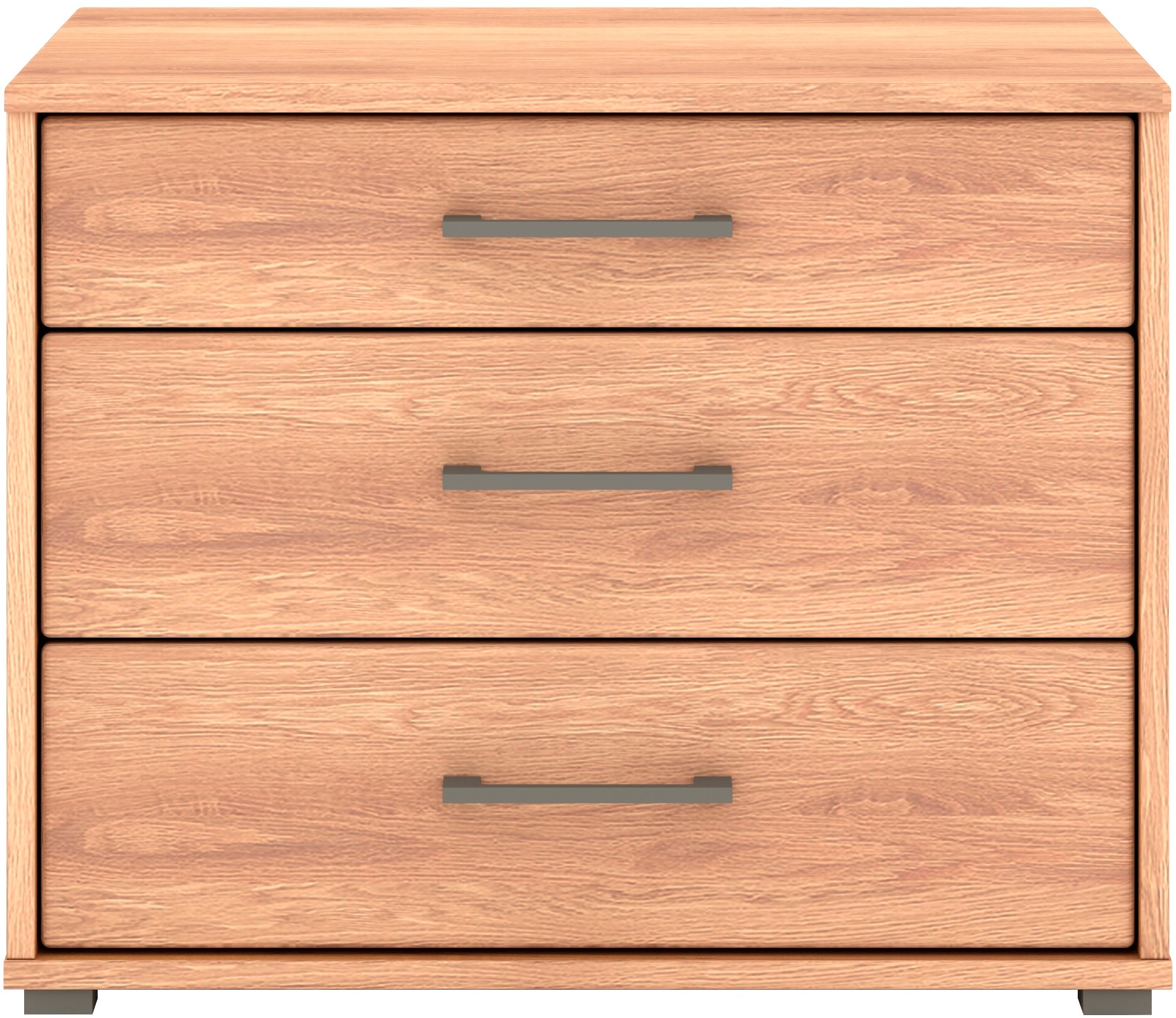 Musterring Nachtkommode »Sorrent Nachttisch, Nachtschrank, mit Schubladen, teilmassiv, 60 cm«, (Set, mit Selbsteinzug und Dämpfung, MADE IN GERMANY)