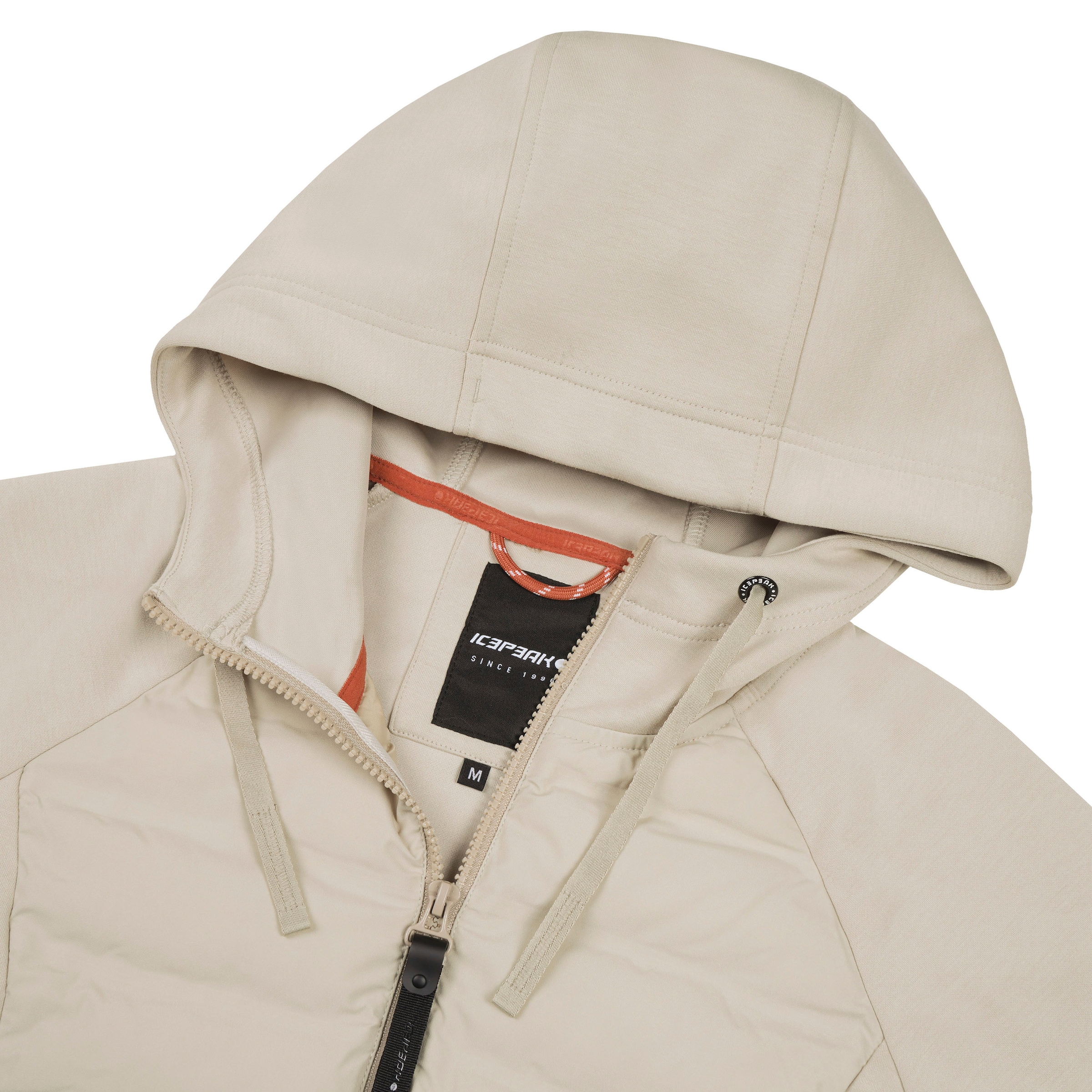 Icepeak Hybridjacke »ICEPEAK ASHBURN« für Erwachsene, mit wärmenden Materialeigenschaften, mit Kordelzügen