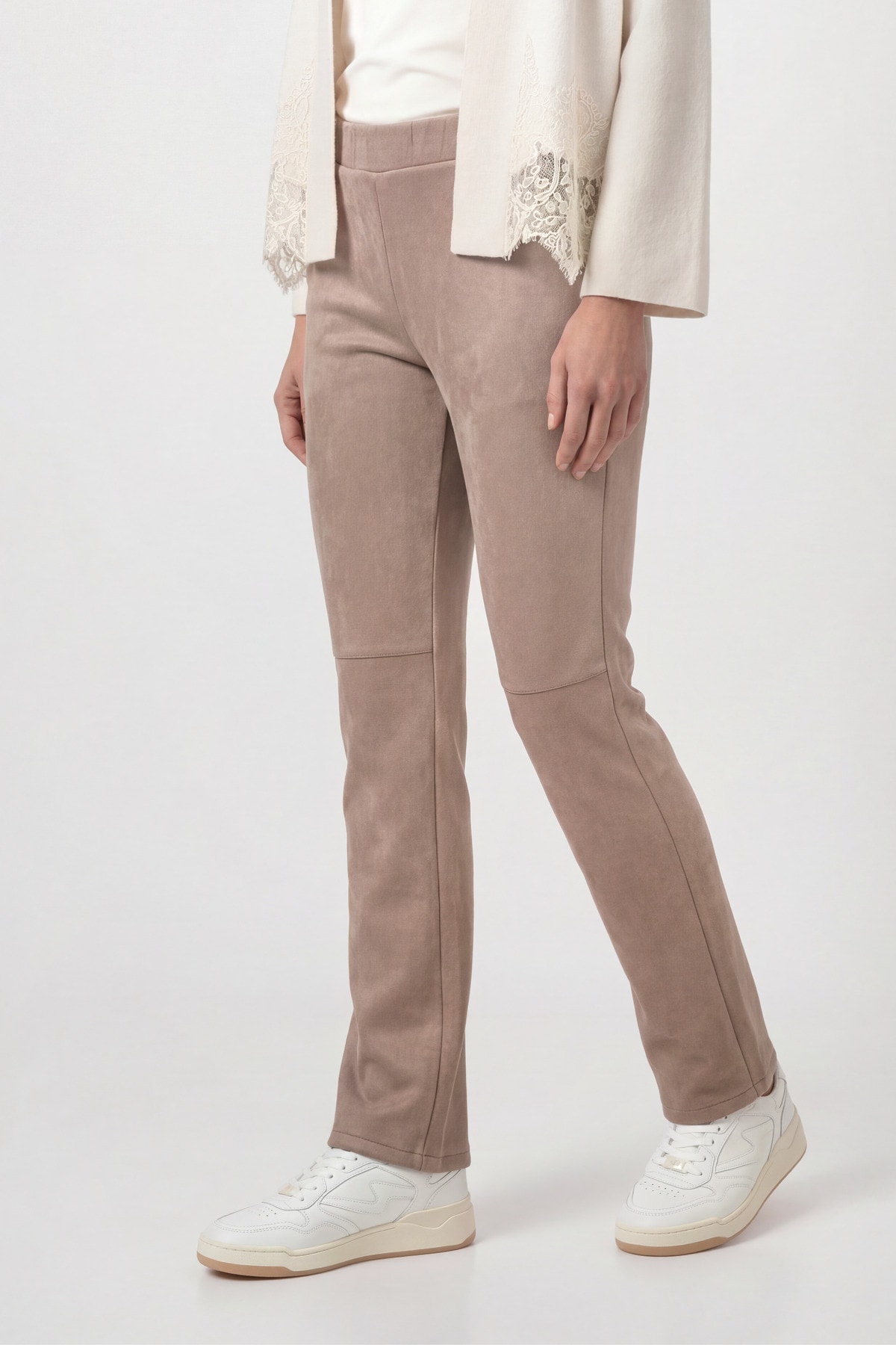 Monari Schlupfhose »Hose Velours 78cm«  Regular fit mit elastischem Bund