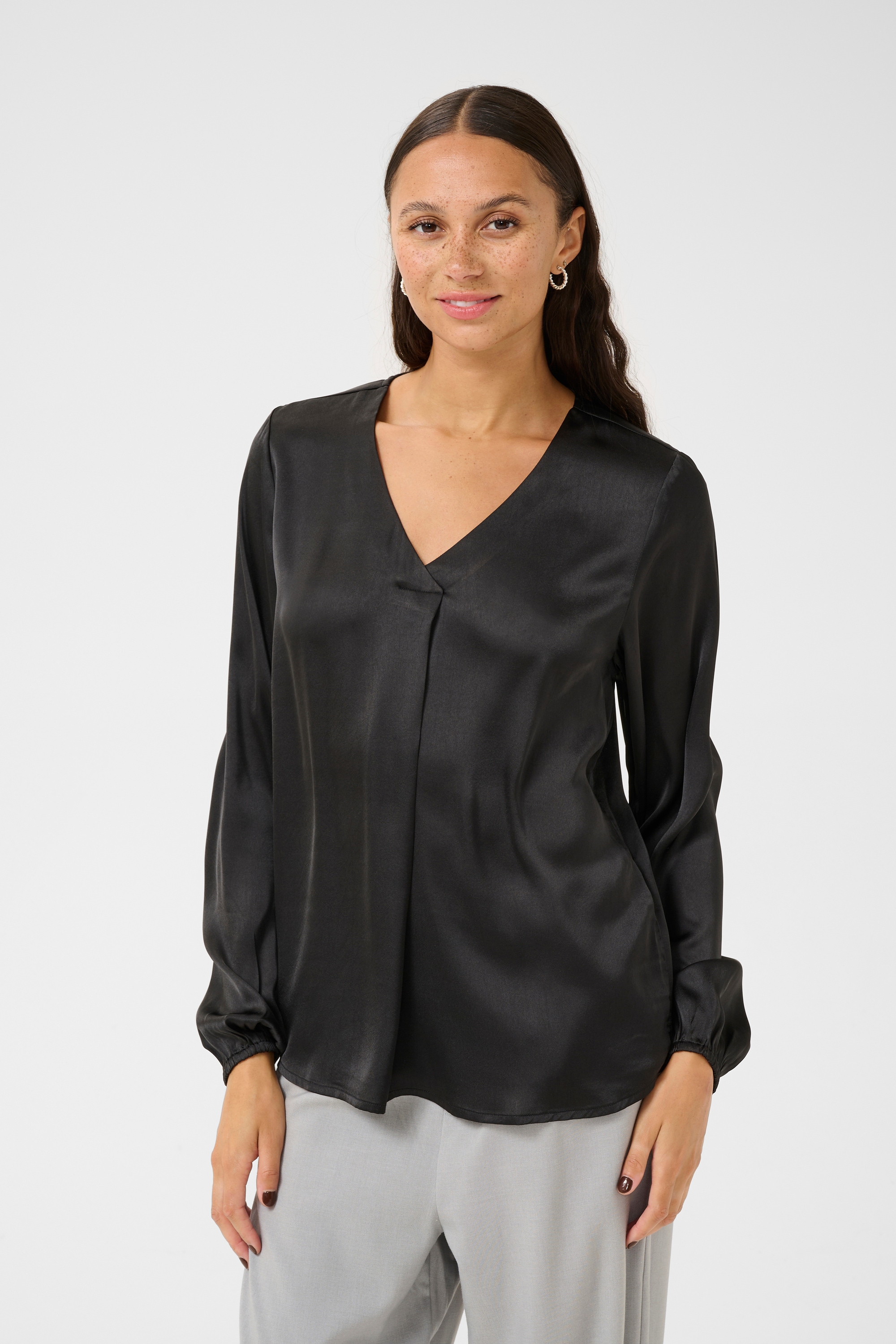 KAFFE Blusentop »Shirtbluse KAlana«