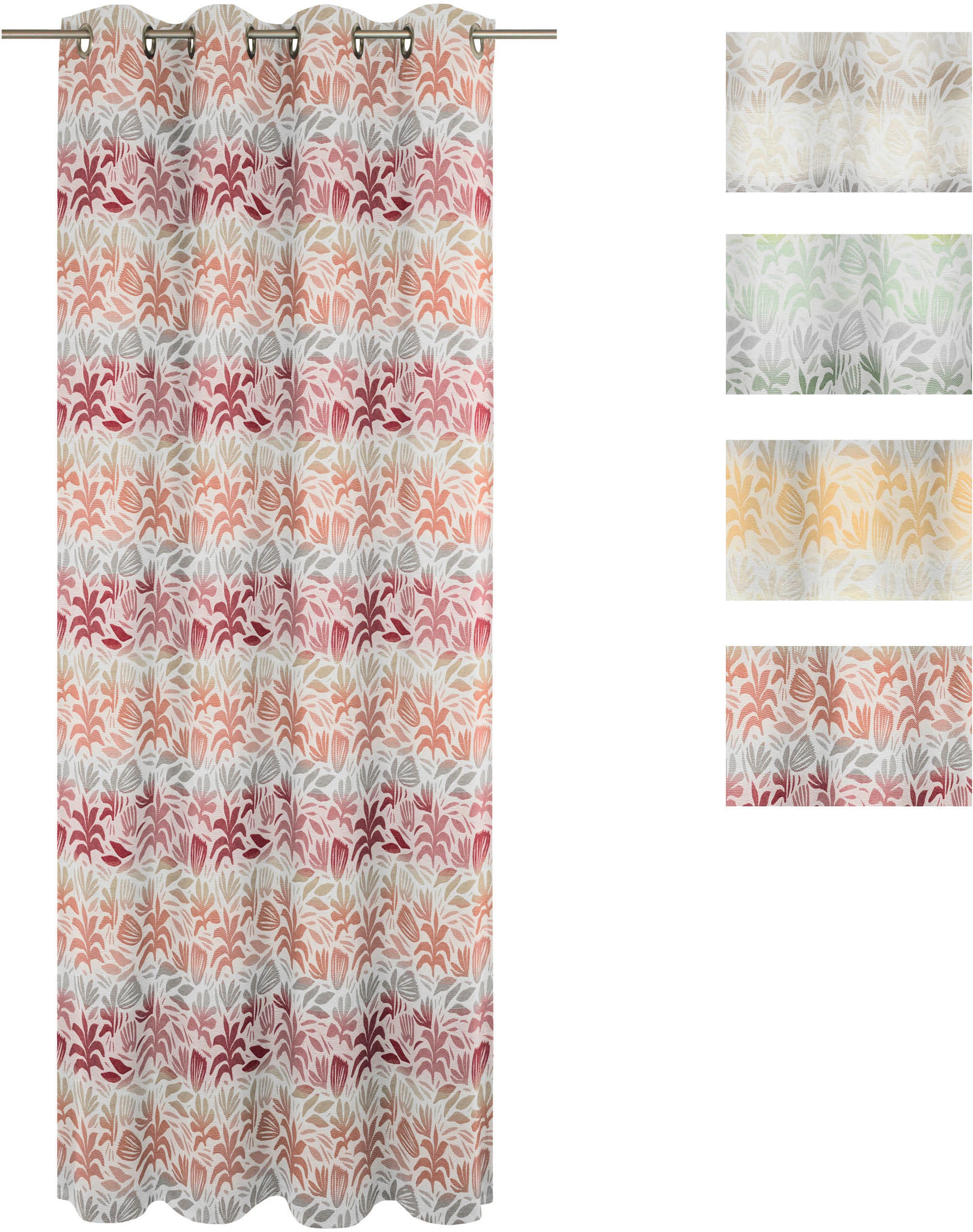 Wirth Vorhang »Kairo« Ösen 1 Stk. tlg.