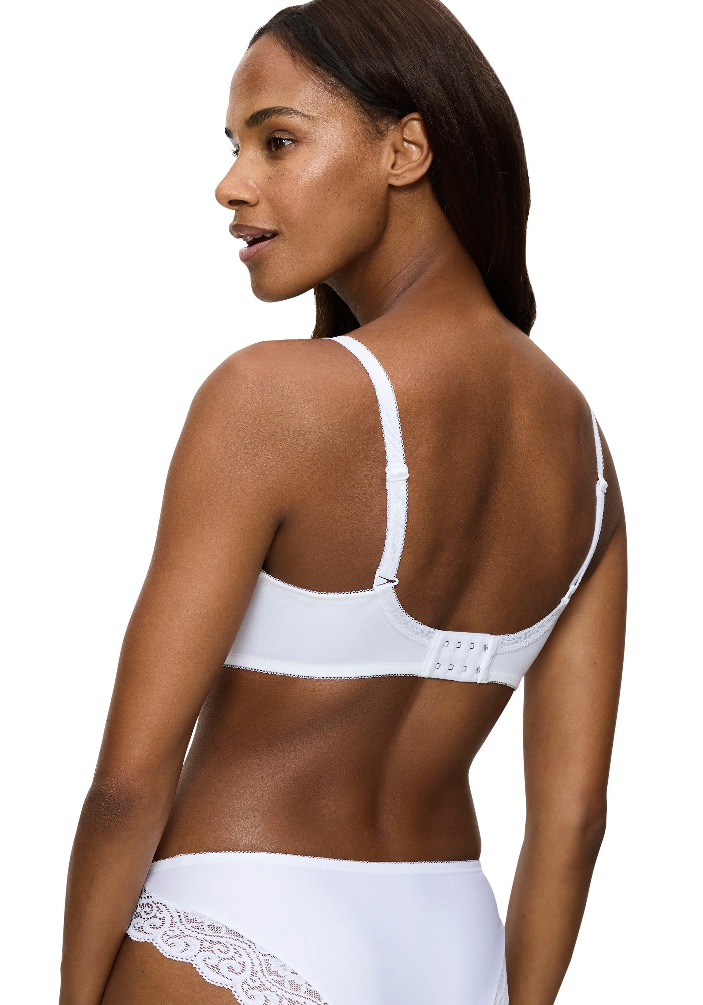 Triumph Minimizer-BH »Amourette W01«, verkleinert die Brust optisch, Spitzenakzente