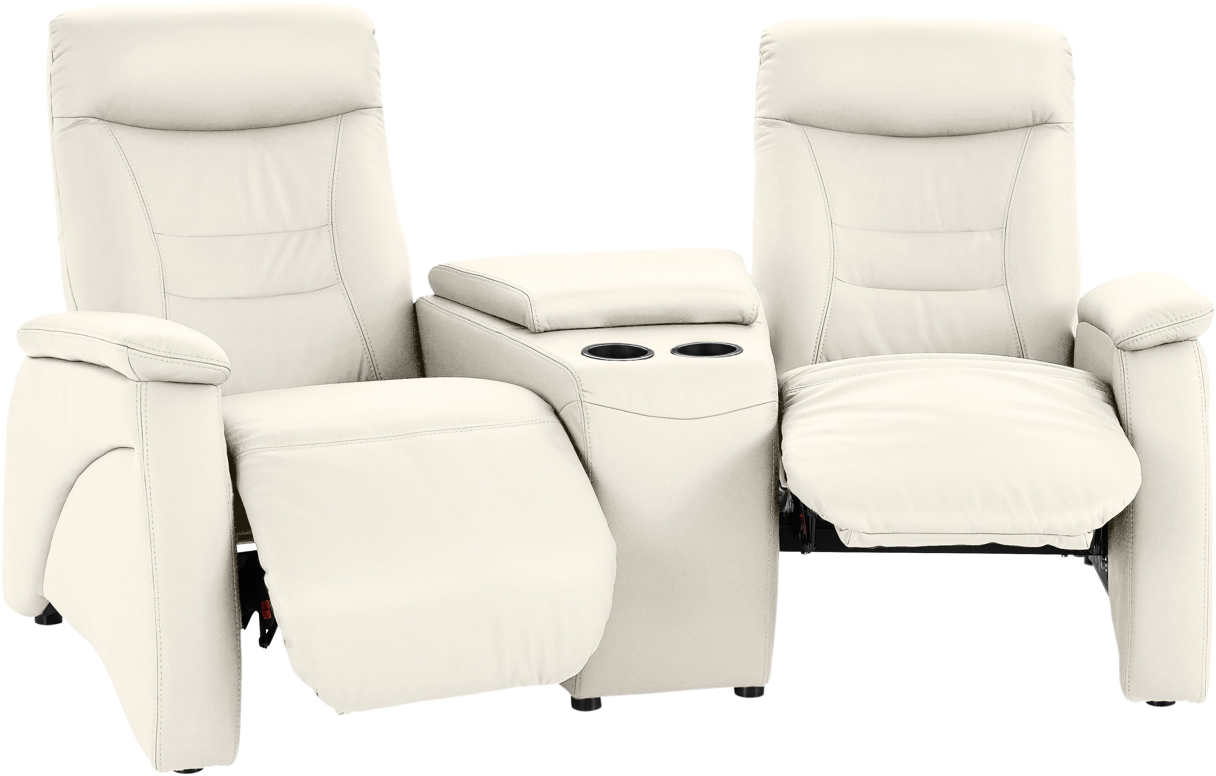 exxpo - sofa fashion 2,5-Sitzer »Ascoli, Kinosofa mit hohem Sitzkomfort, bequeme Armlehnen«, inkl. Relaxfunktion, mit Ablage und Staufach, hohe Rückenlehne