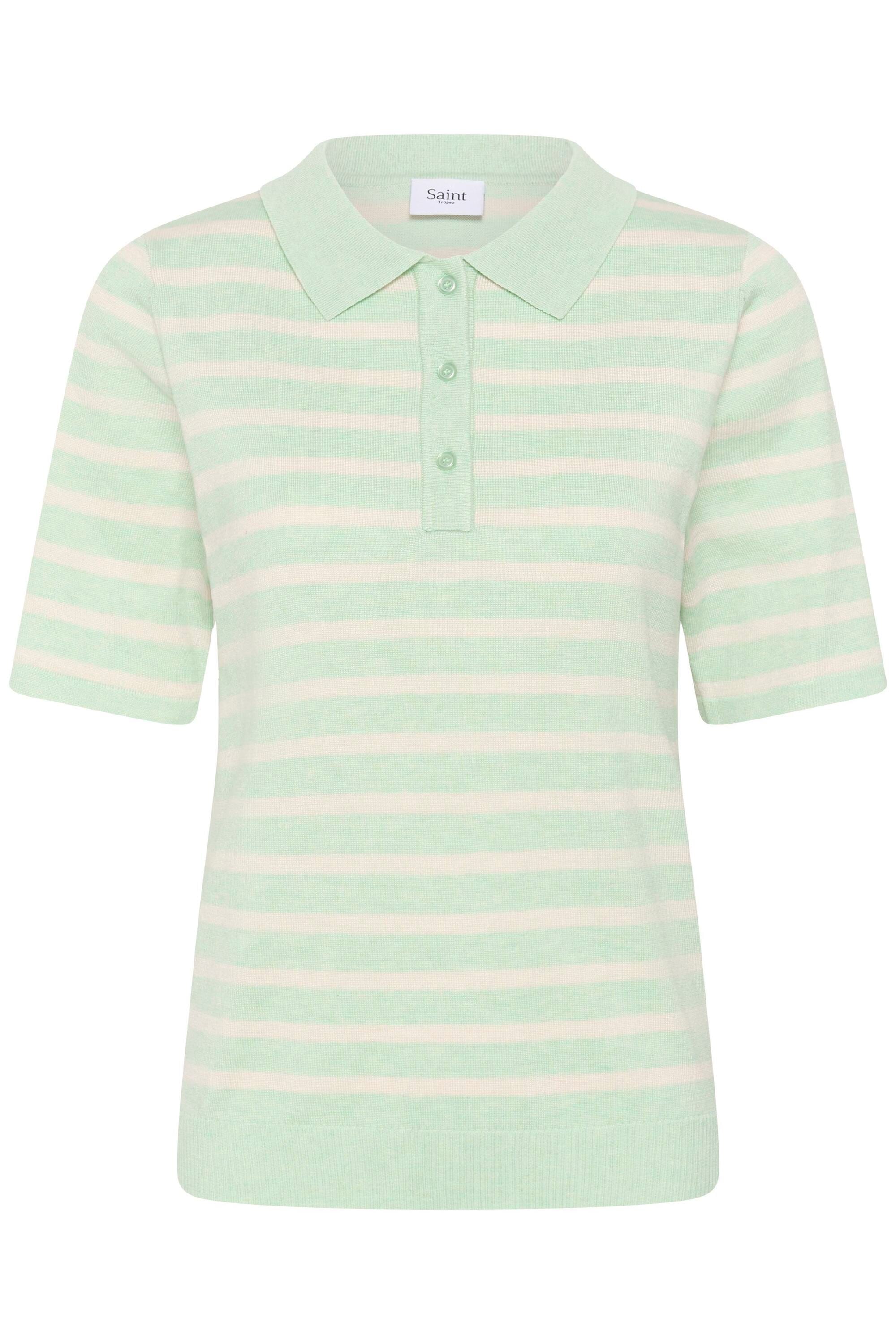 Saint Tropez Kurzarmbluse »Kurzarm-Bluse MilaSZ«