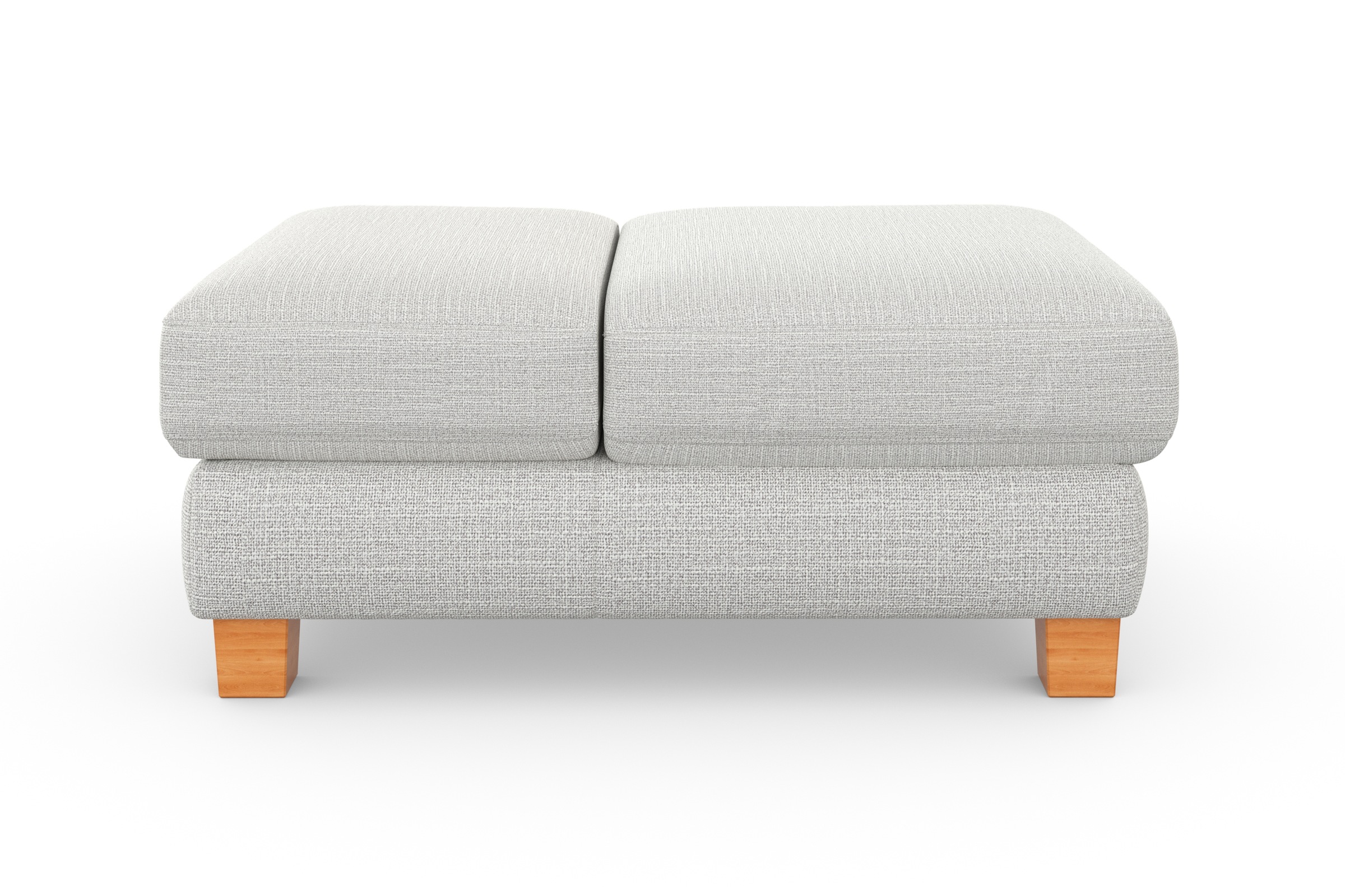 sit&more Polsterhocker »Dundee«, mit Klappfunktion, Federkern und hochwertigen Massivholzfüßen