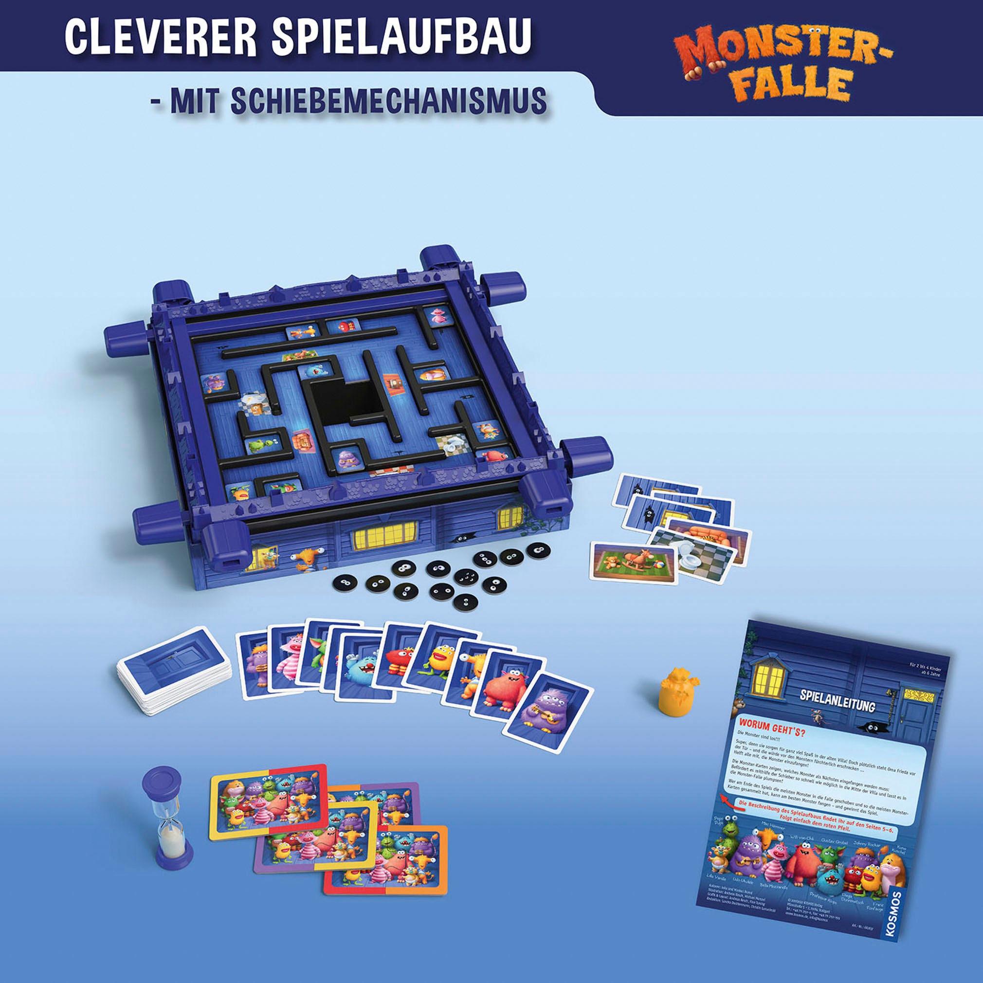Kosmos Spiel »Monsterfalle«, Made in Germany