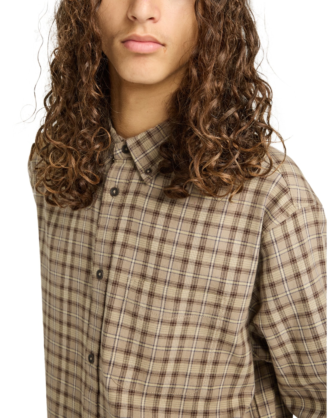Element Langarmhemd »Button Down Regular Flannel«