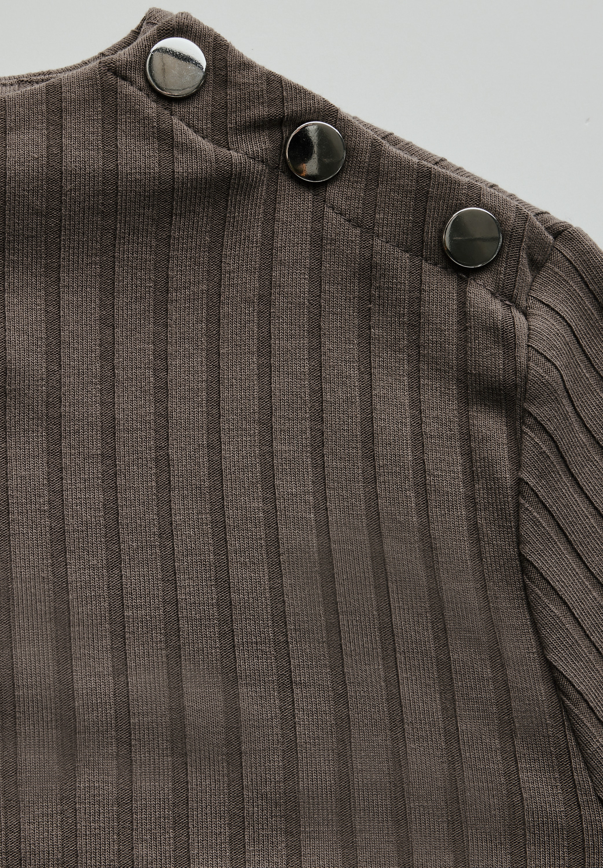 STREET ONE 3/4-Arm-Shirt, mit Knöpfen an der Schulter