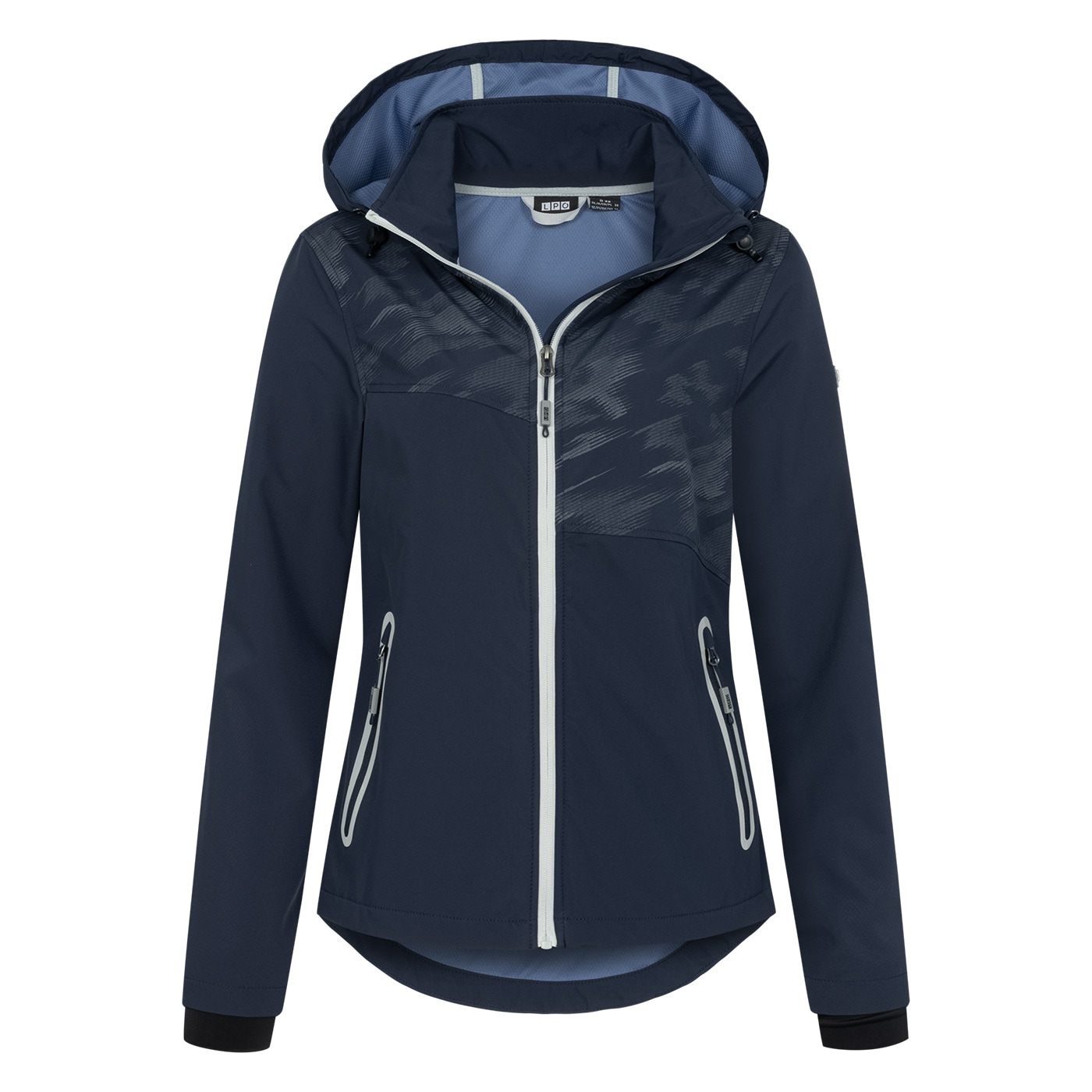 LPO Softshelljacke »MECATINA PEAK III WMN«, mit abnehmbarer Kapuze