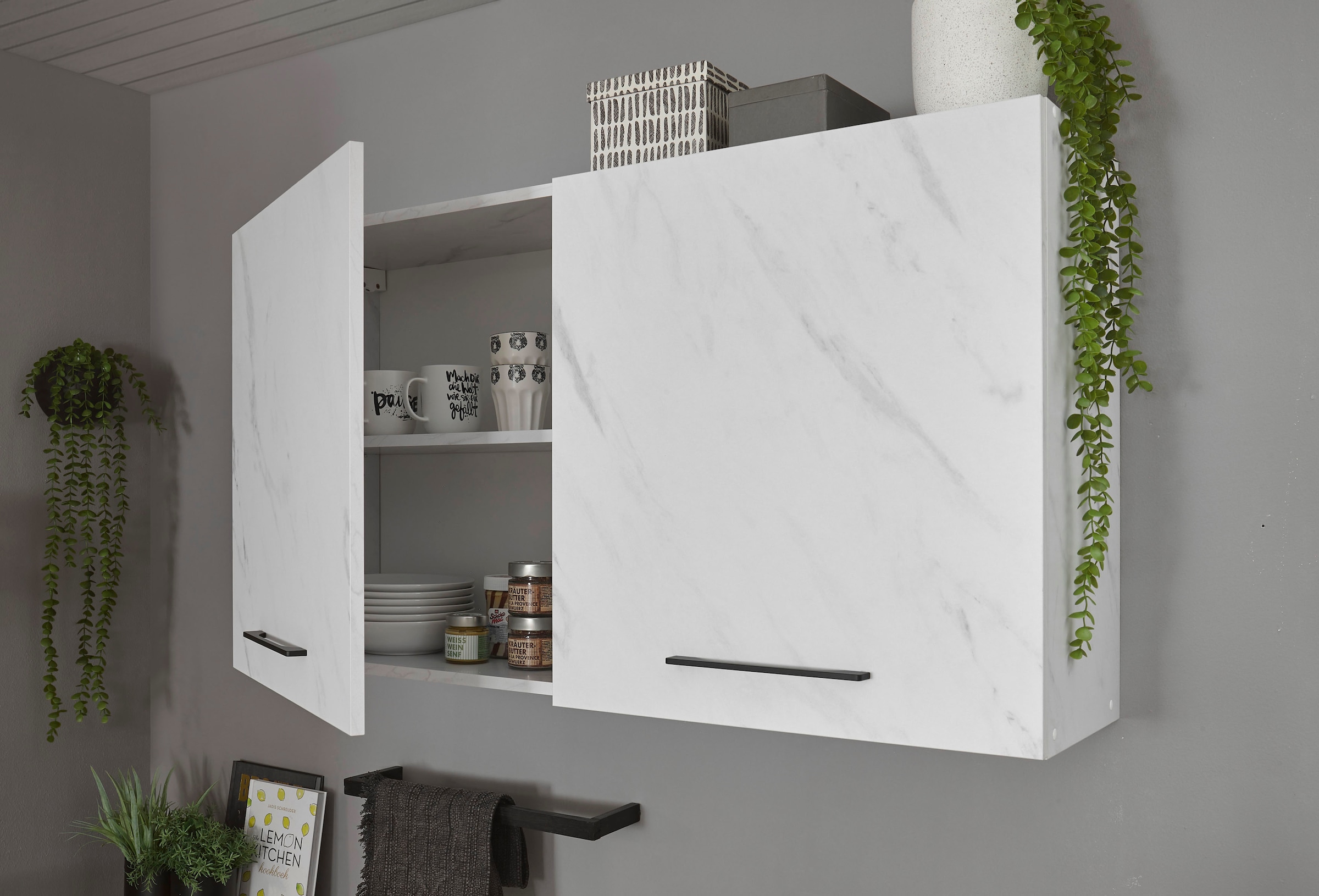 BASIC by Balculina Küchenzeile »Yorki«, Breite 320 cm, wahlweise mit E-Geräten
