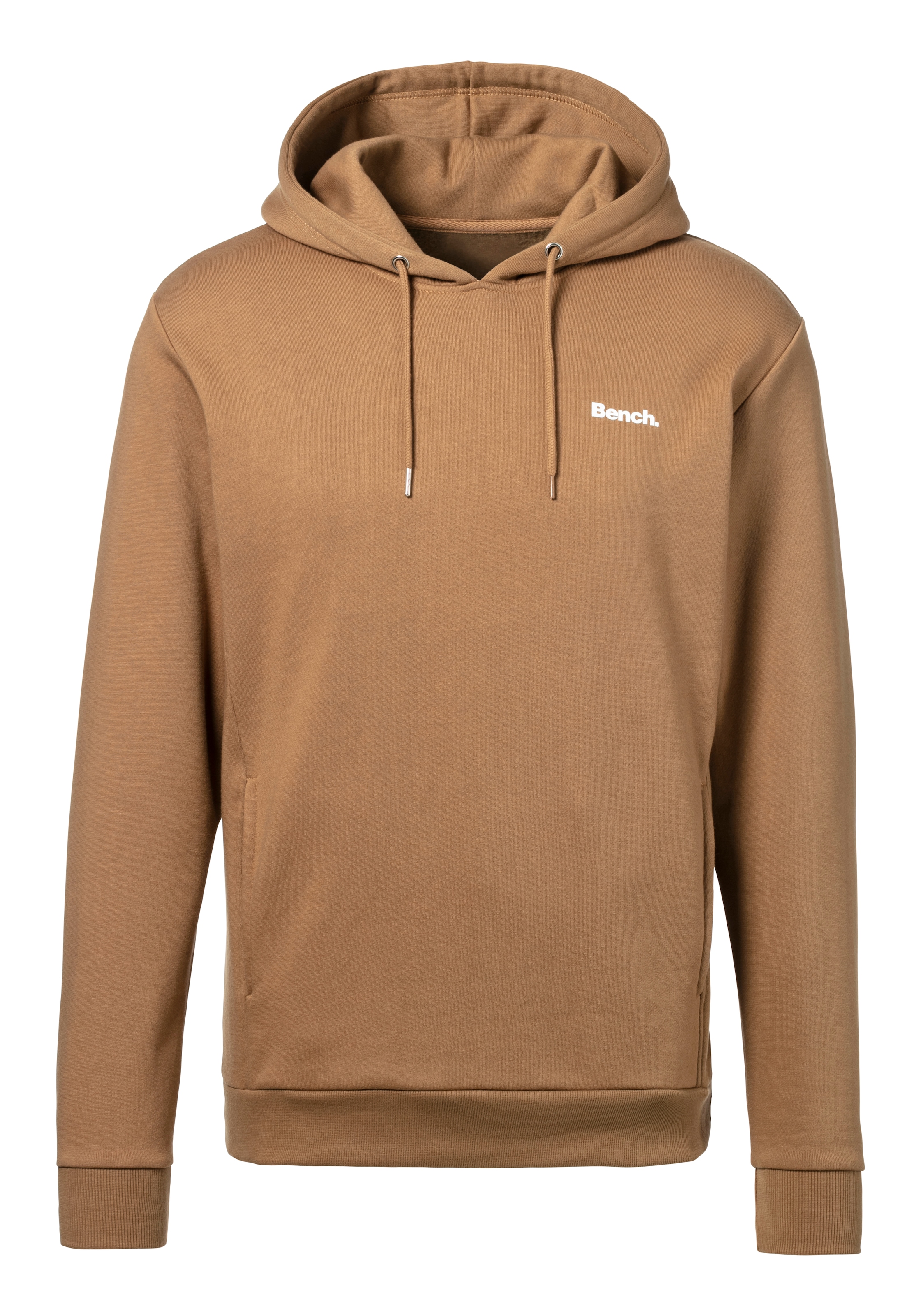 Bench. Loungewear Hoodie, Sweatshirt mit Kapuze und seitlichen Taschen, Baumwollmischung