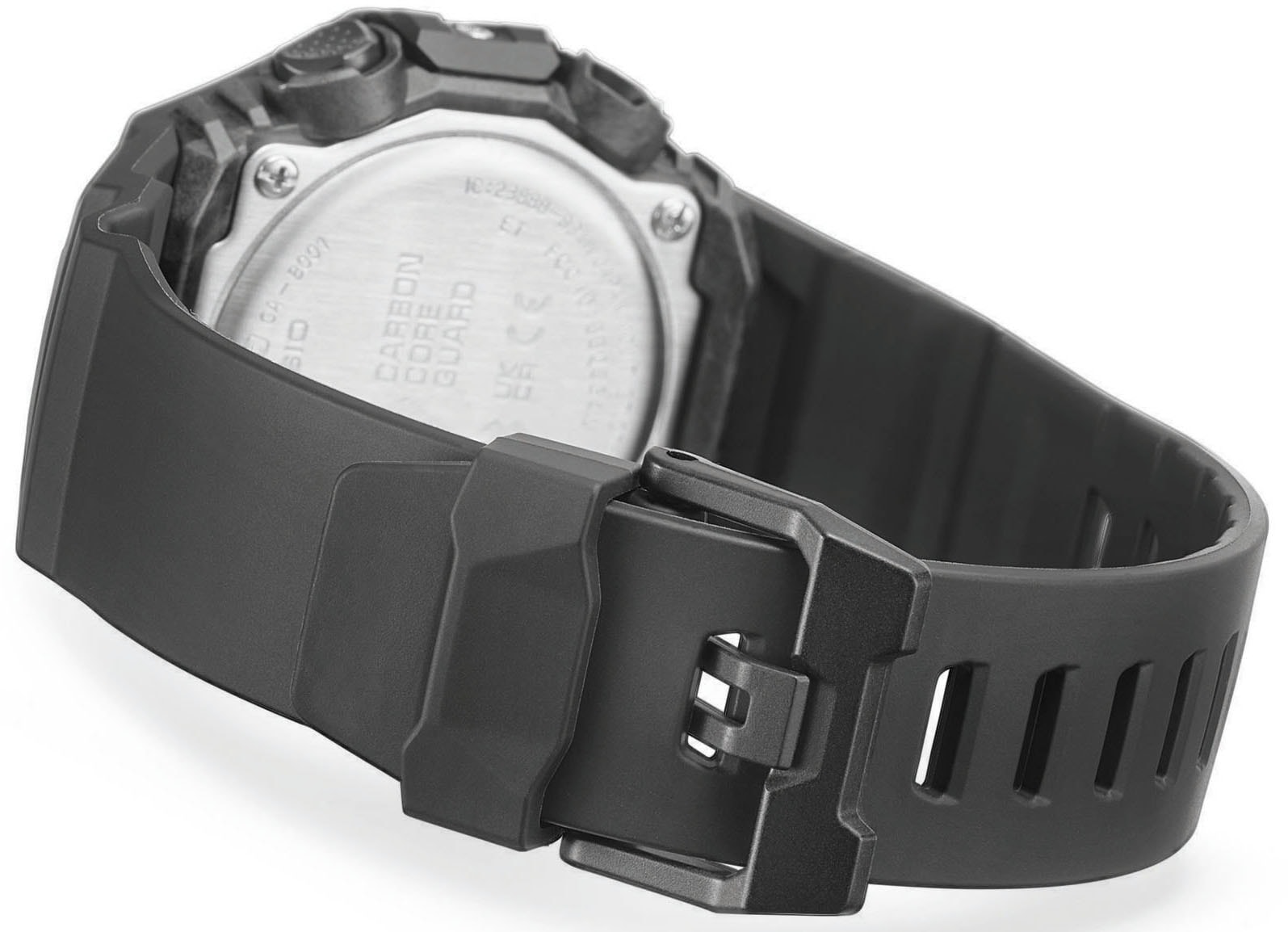 CASIO G-SHOCK Smartwatch, Armbanduhr, Herrenuhr, Bluetooth, Stoppfunktion, Weltzeit,Resinarmband)