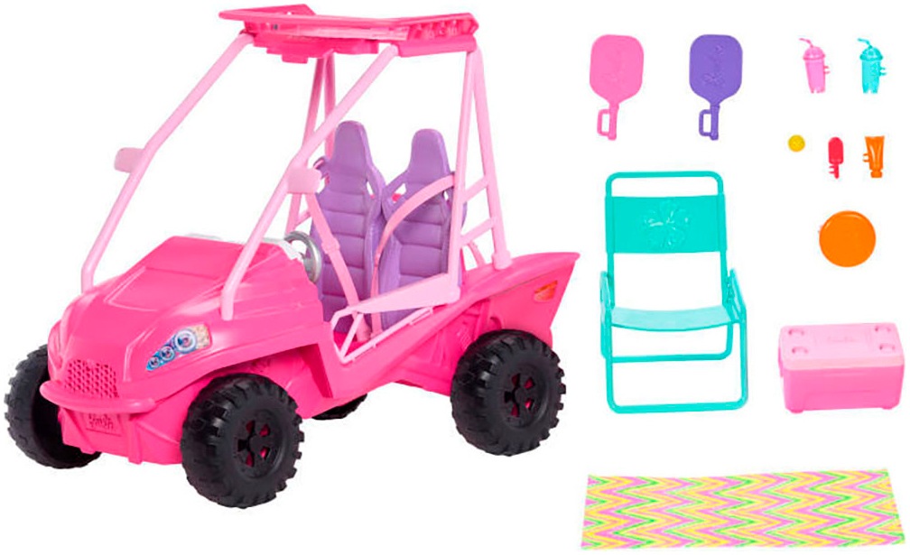 Barbie Spielzeug-Auto »Barbie Mysteries: Mission Strand Ultimativer Strand-Buggy«
