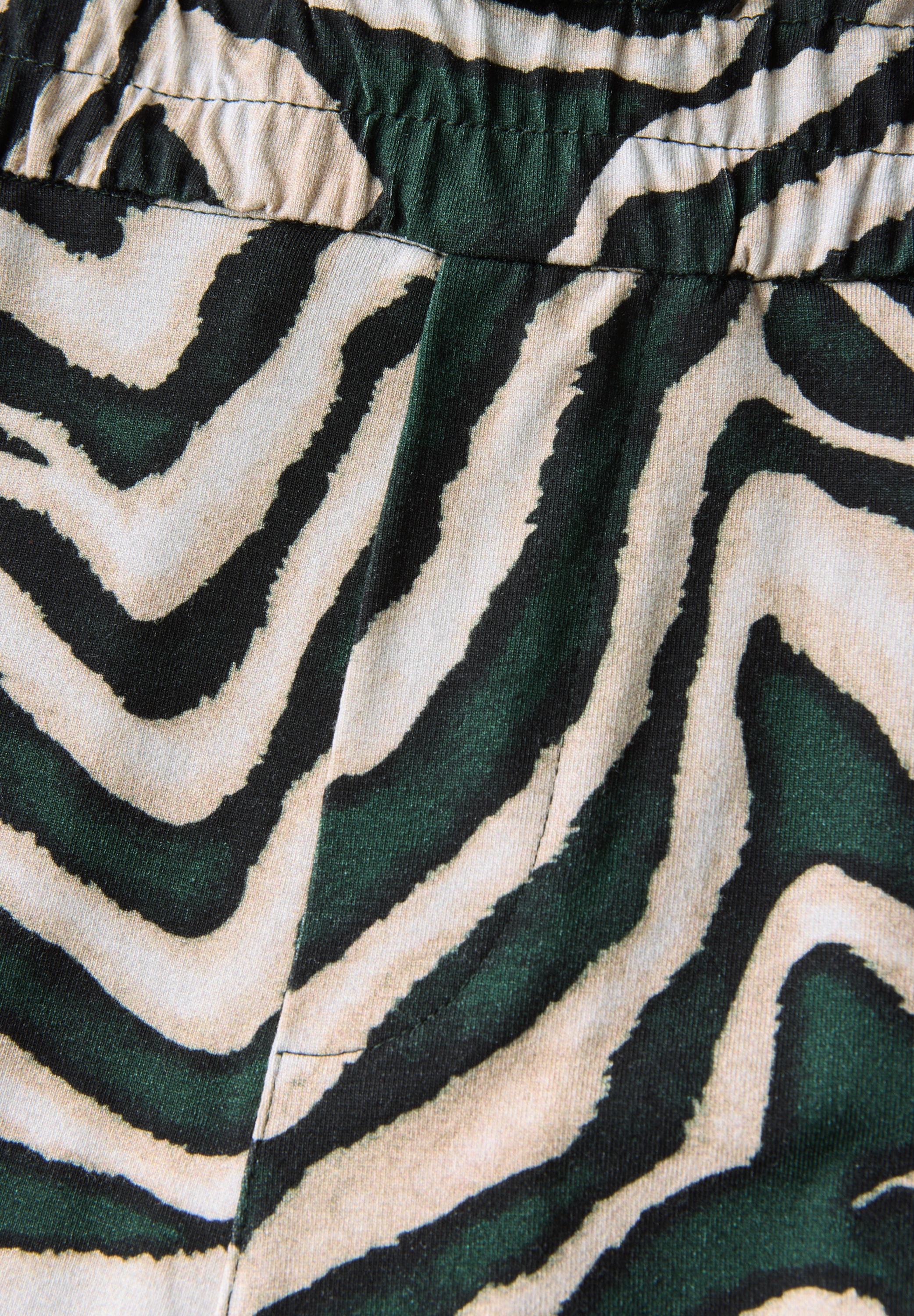 STREET ONE Paperbag-Hose, mit All-Over Print