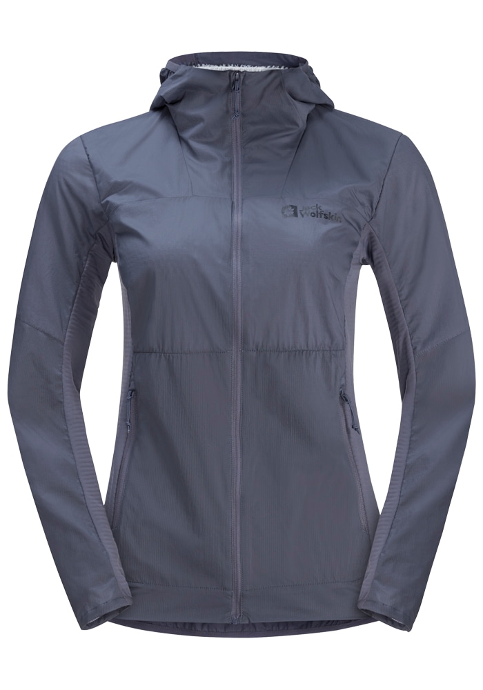 Jack Wolfskin Outdoorjacke »PRELIGHT ALPHA JKT W«, mit Kapuze