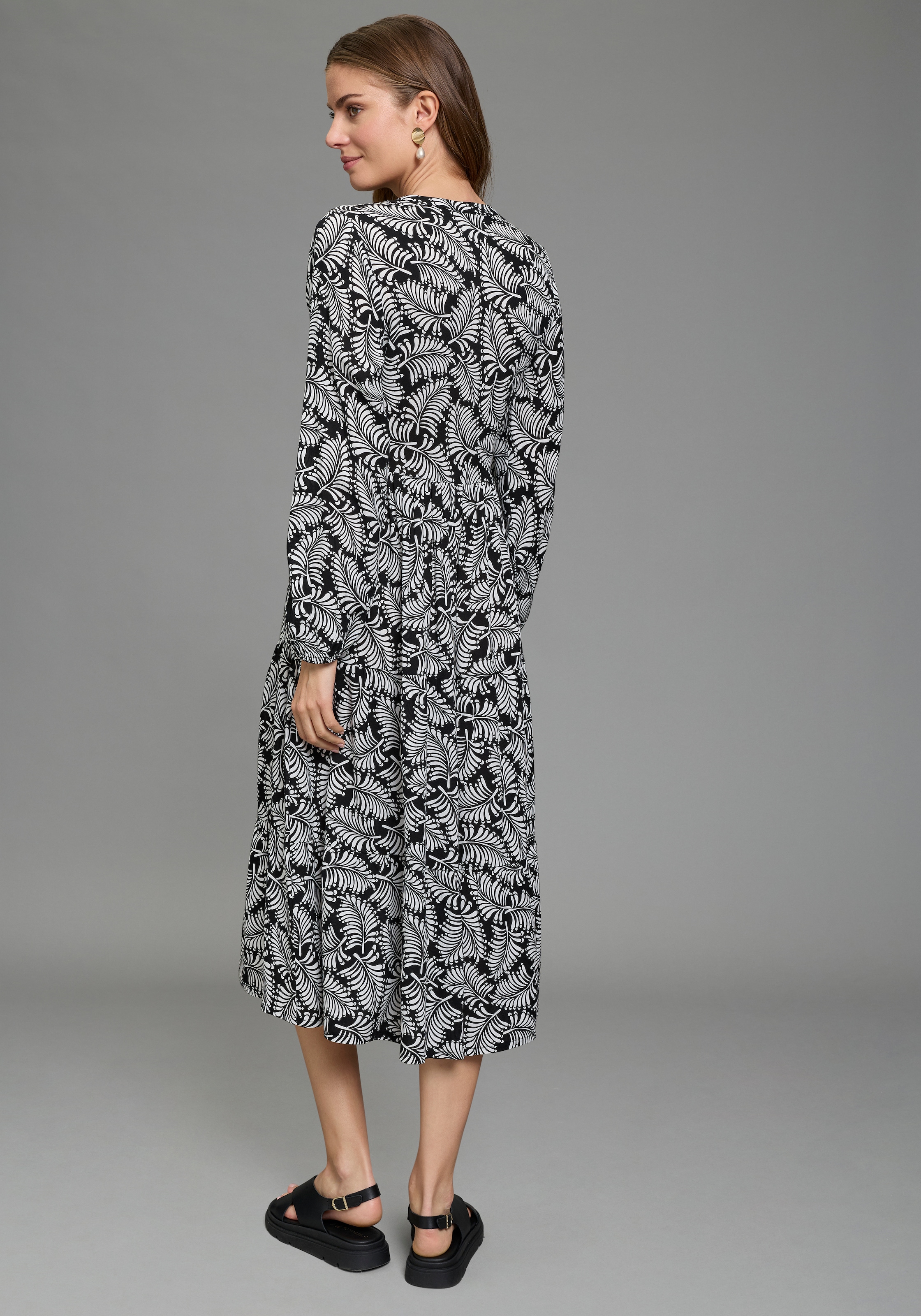 Laura Scott Maxikleid für Business, Casual, Frühling und Party, aus Viskose