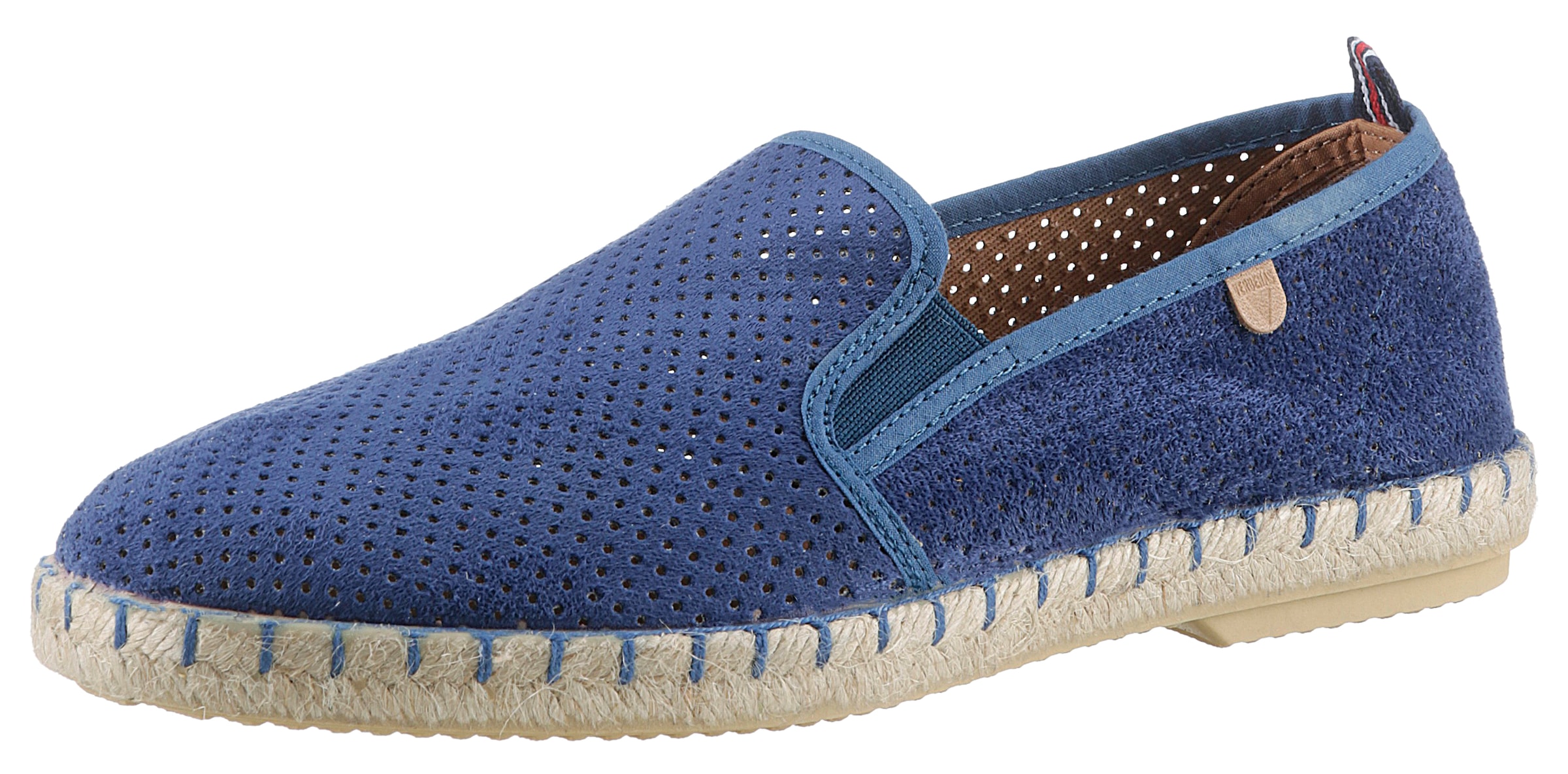 VERBENAS Espadrille »Tom Pacific«, Loafer, Slipper, Sommerschuh, Strandschuh mit Stretcheinsätze