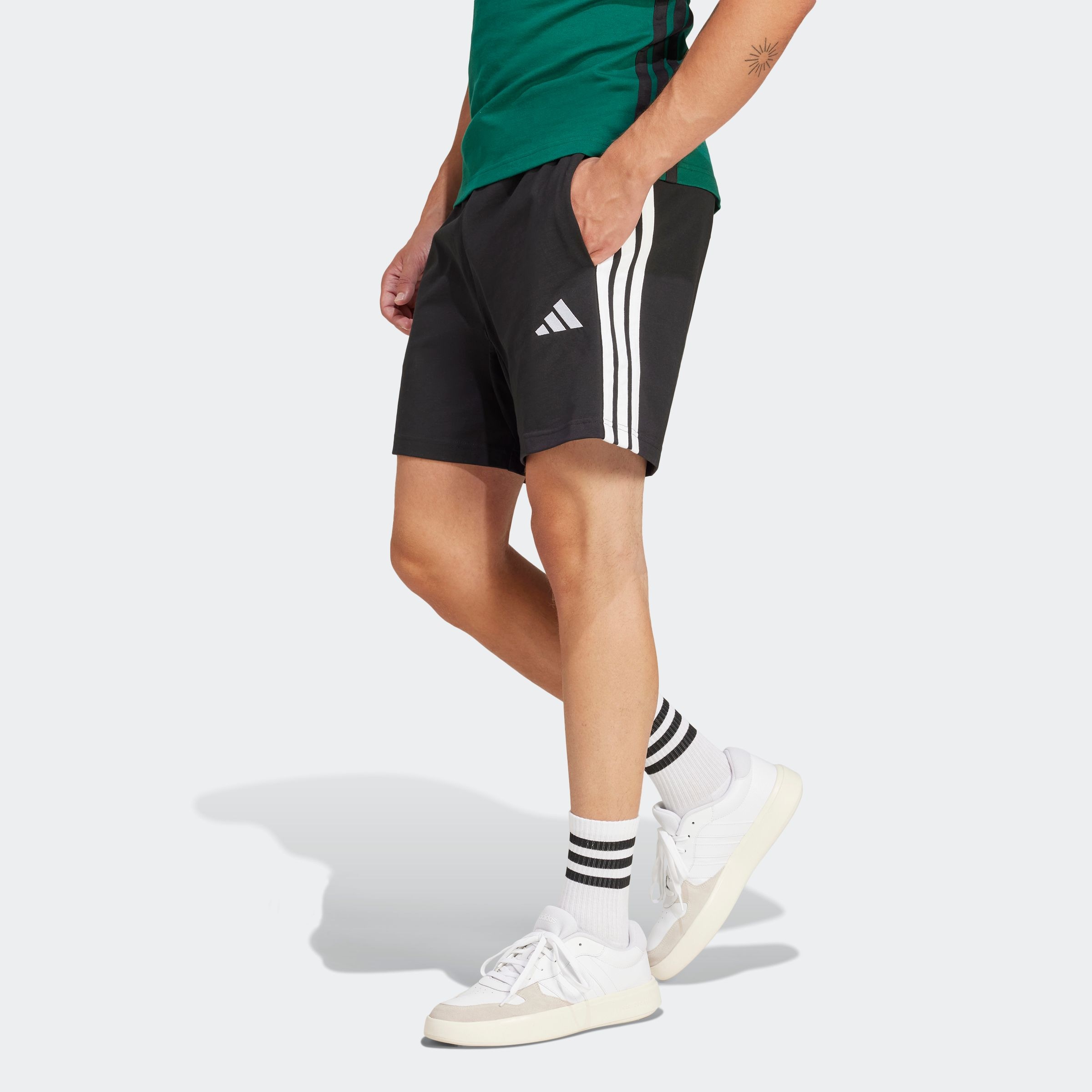 adidas Sportswear Shorts »M 3S SJ 7 SHO«, (1 tlg.), drei Streifen Trainingsshorts