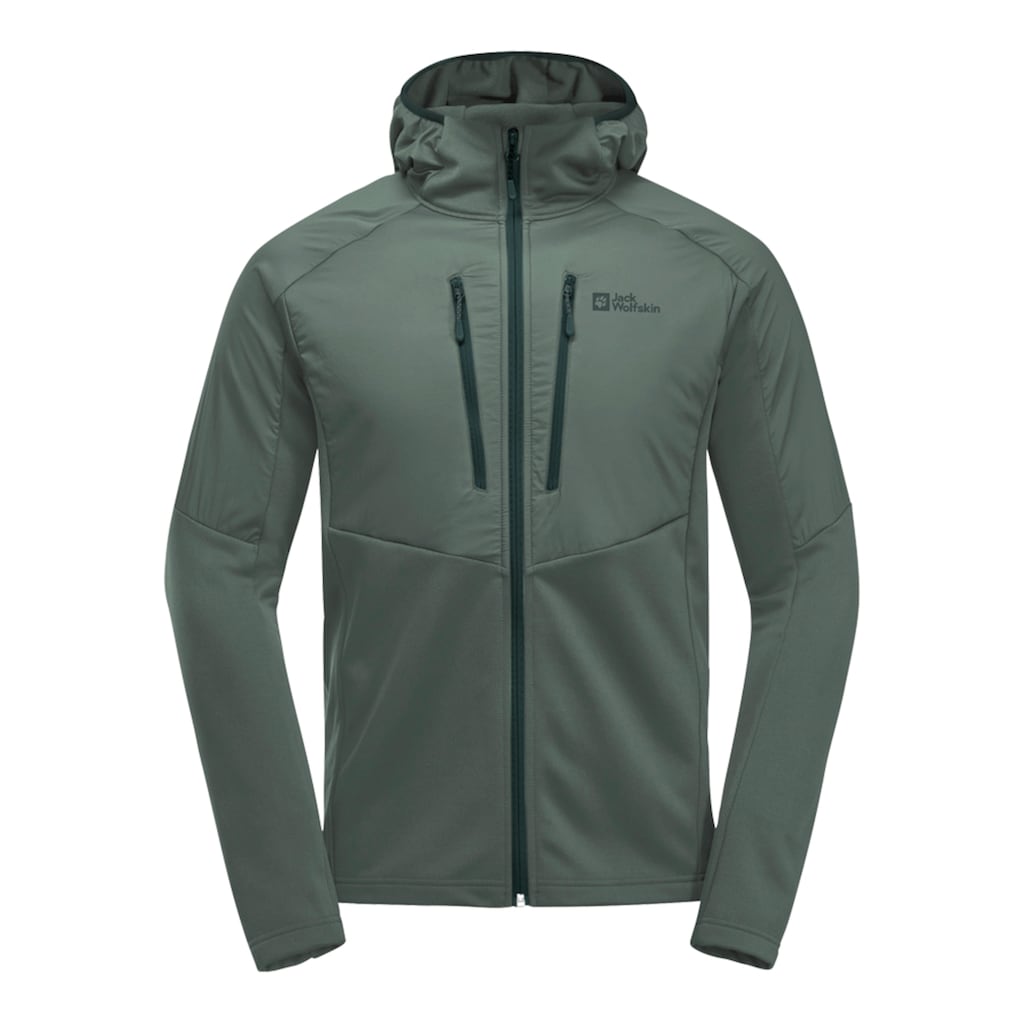 Jack Wolfskin Kapuzenfleecejacke »ALPGRAT PRO INS FZ M«, mit Kapuze