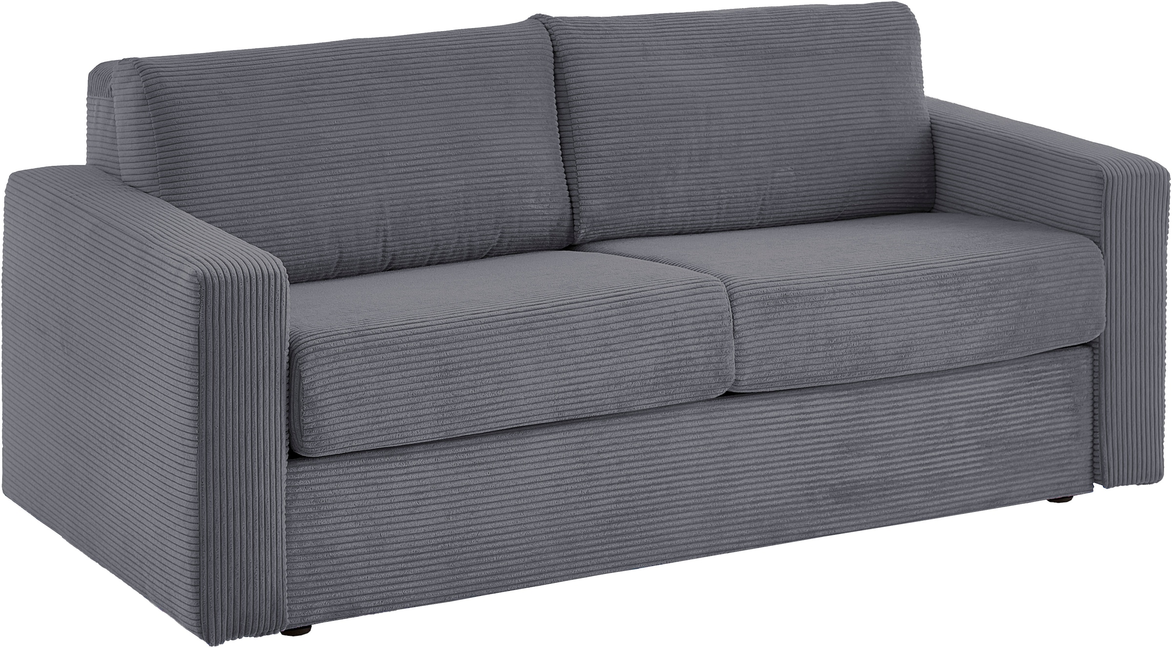 ATLANTIC home collection Schlafsofa »Rolando, B: 196 cm, Liegefl. 140x190 cm«, mit komfortabler Matratze, Dauerschlafsofa