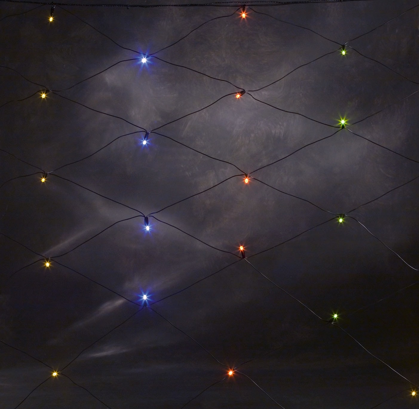 KONSTSMIDE LED-Lichternetz »Weihnachtsdeko aussen«, 120 St.-flammig, LED Lichternetz, 120 bunte Dioden