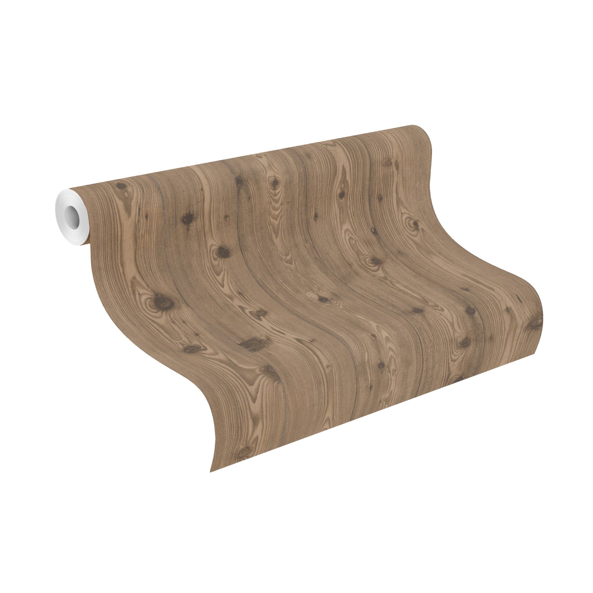 Rasch Papiertapete »mit Holzoptik« Holz glatt Holz