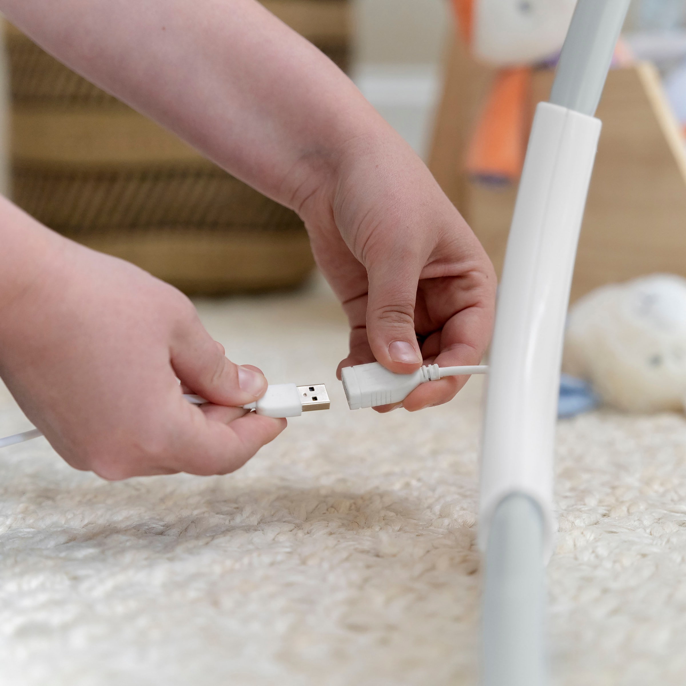 ingenuity Babywippe »SimpleComfort  Compact Soothing Swing - Everston« mit Sound-Effekt