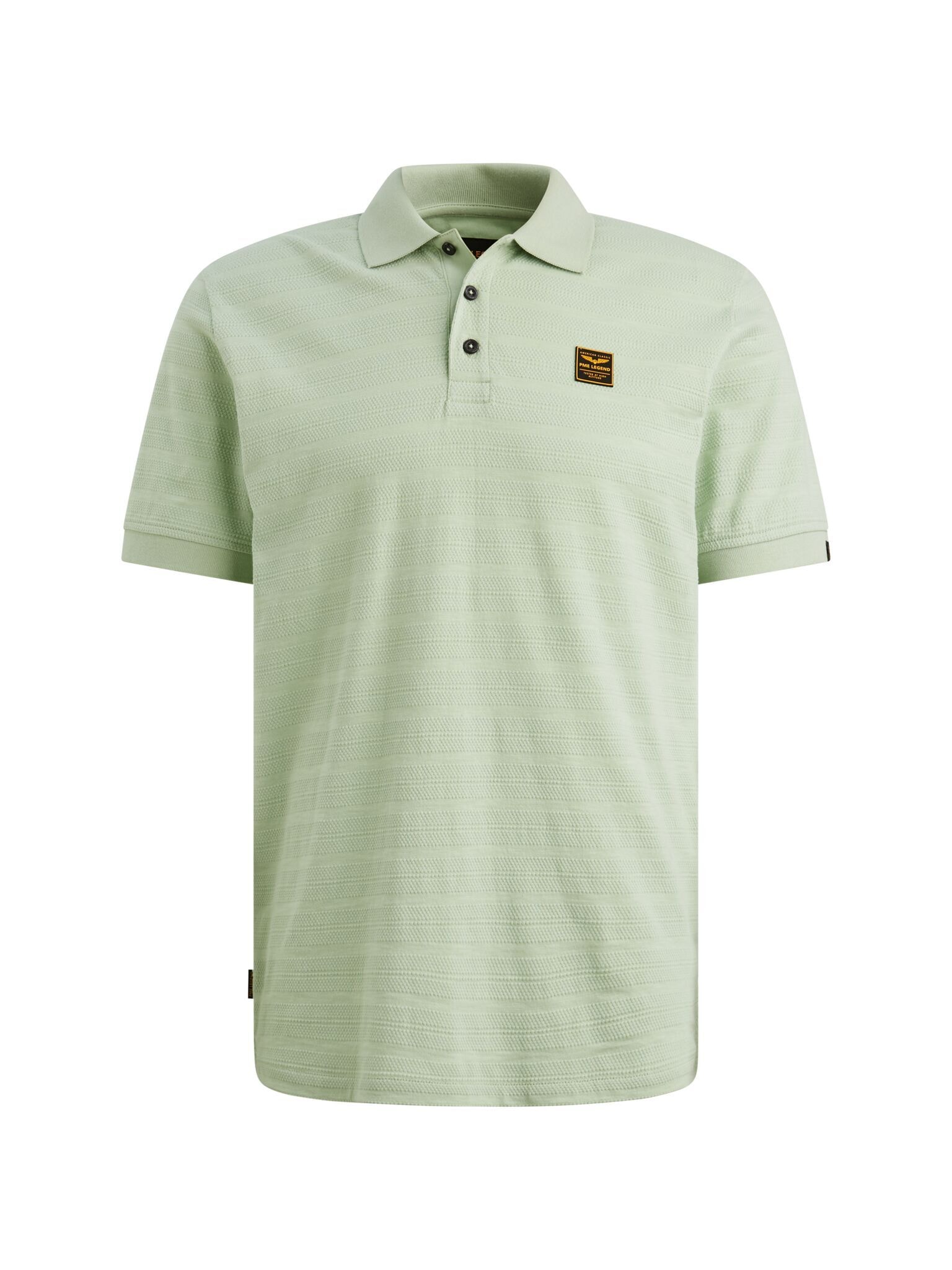 PME LEGEND Poloshirt »Short sleeve polo jacquard jersey stripe« mit Logo Stickerei