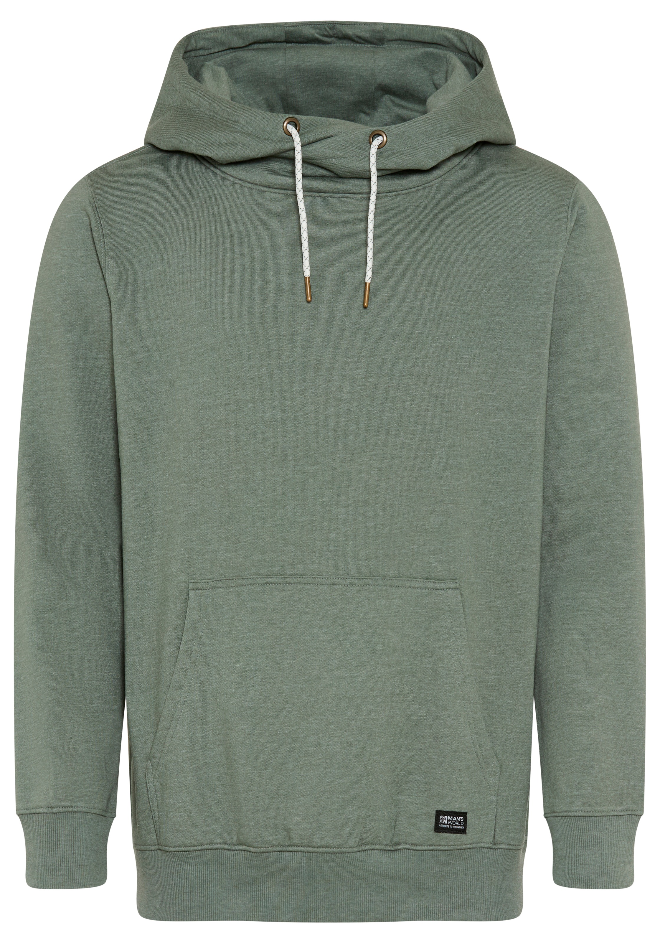 Man's World Kapuzensweatshirt , mit weitem Halsaussschnitt, auch in großen Größen erhältlich
