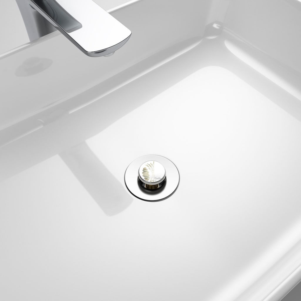 Sanilo Waschbeckenstöpsel »Pop-Up Balance«, für Waschbeckenabfluss mit Innendurchmesser von 3,4-3,8 cm