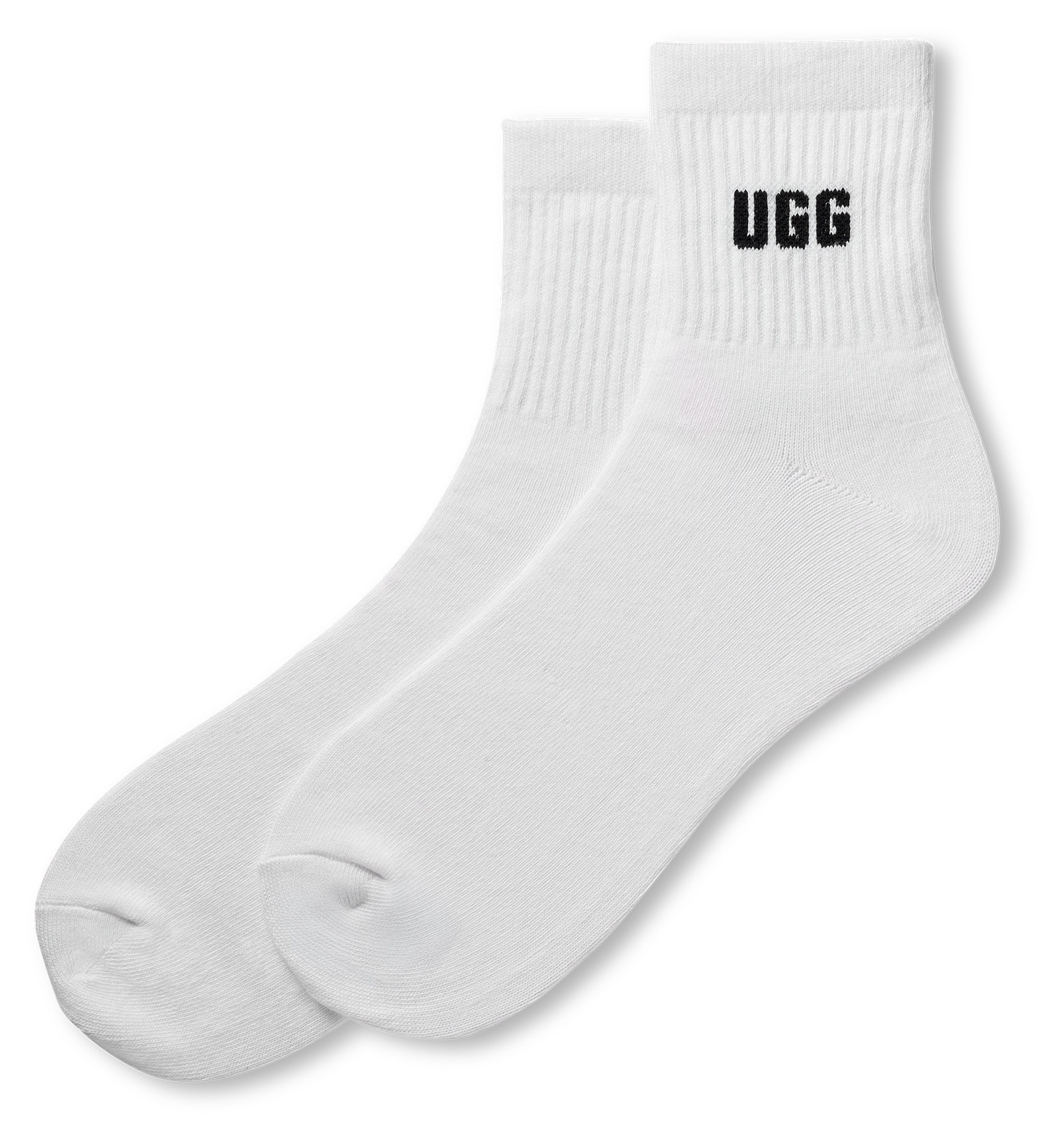 UGG Socken »QUINLIN LOGO QUARTER« 2 Paar tlg. Strümpfe mit UGG-Markenlogo