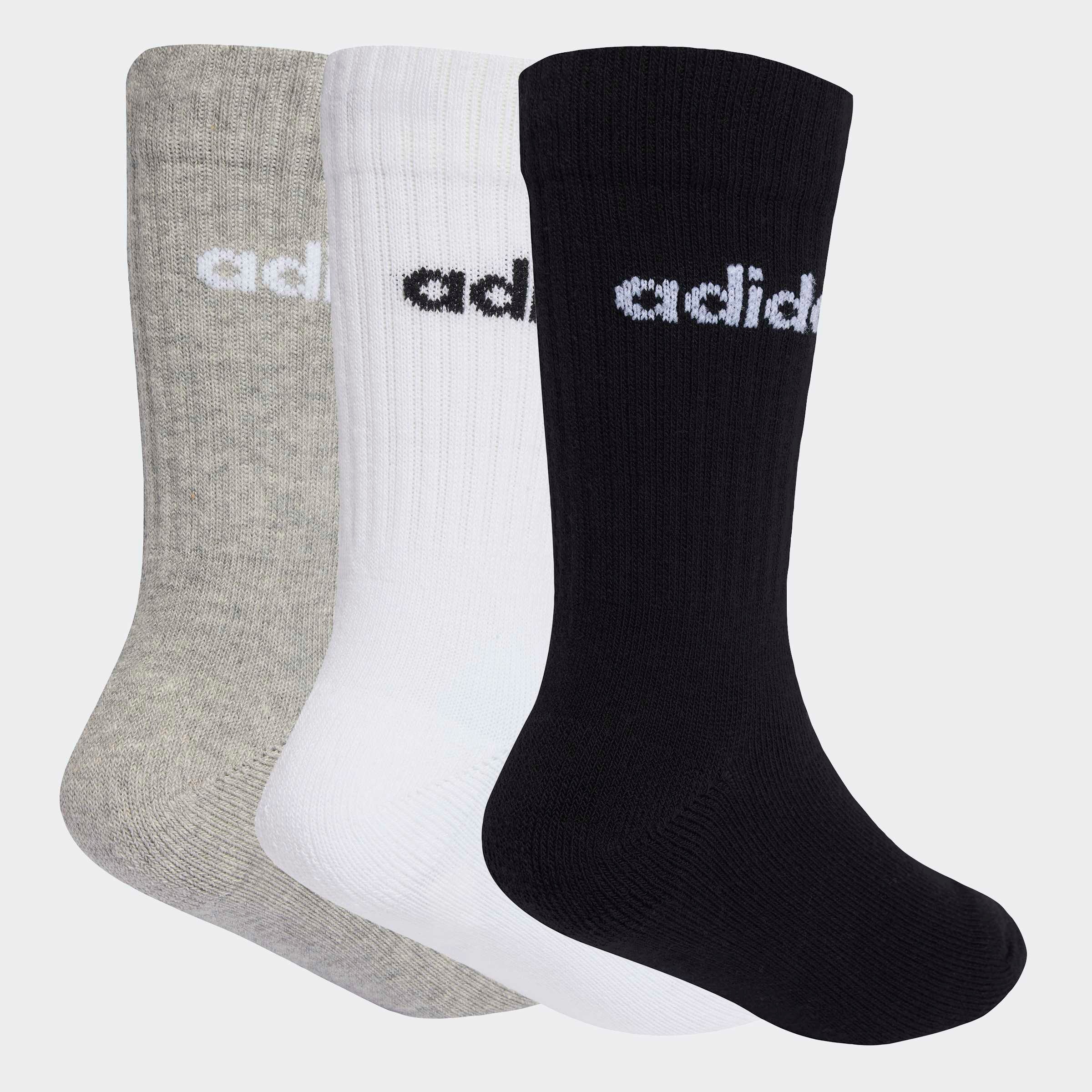 adidas Performance Funktionssocken »LINEAR KIDS CREW 3ER-PACK« 3 Paar tlg.