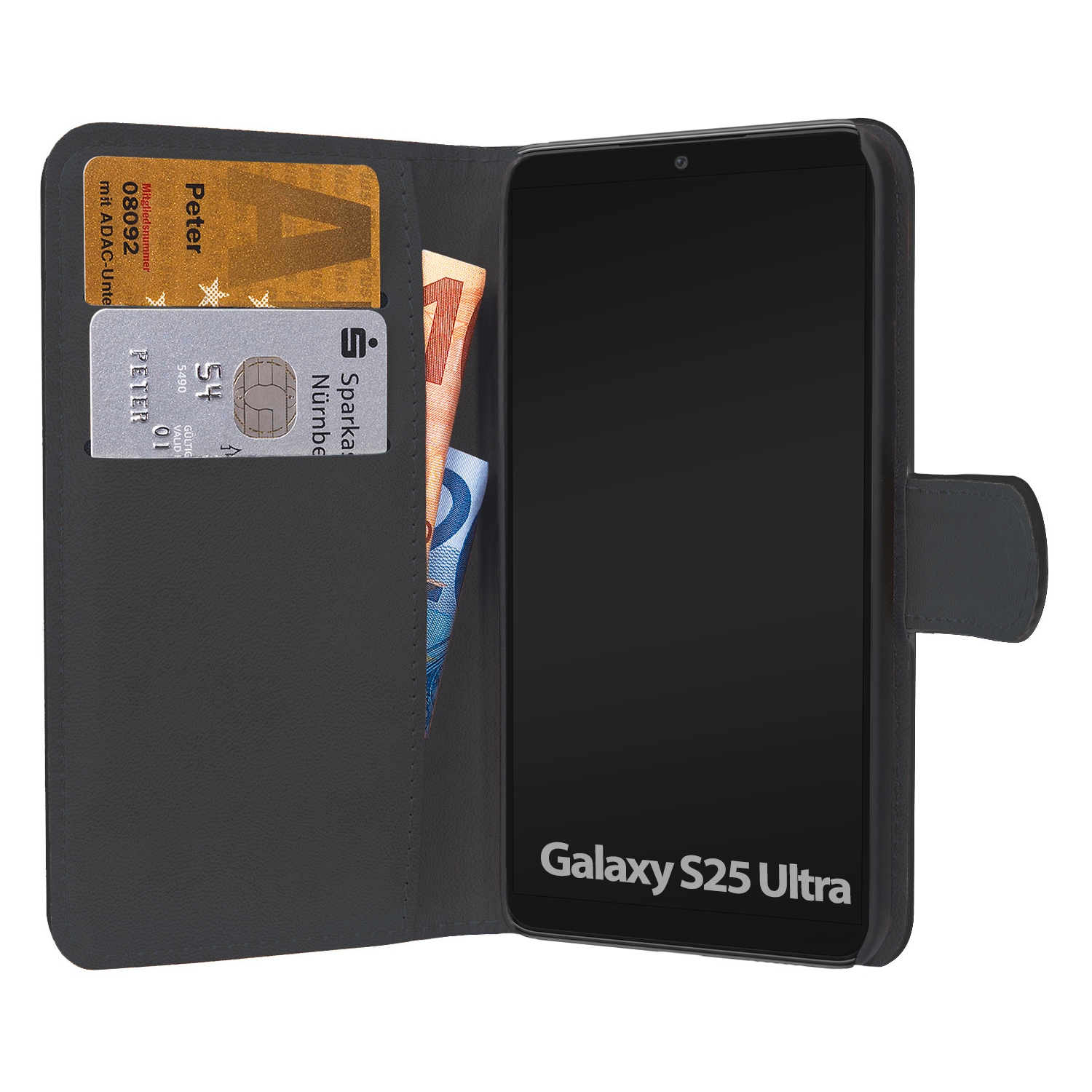 PEDEA Handyhülle »Book Cover Classic für Samsung Galaxy S25 Ultra«, Samsung Galaxy S25 Ultra, Backcover, Schutzhülle, Handyschutzhülle, Case, Schutzcase, stoßfest