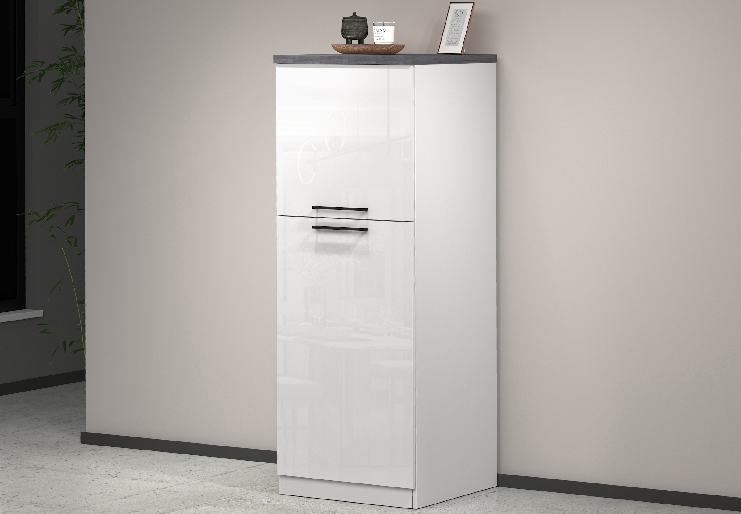 KOCHSTATION Vorratsschrank »KS-Sole,Hauswirtschaftsschrank,Stauschrank,Küchenschrank« Breite/Höhe 60/165 cm, 5 Fächer