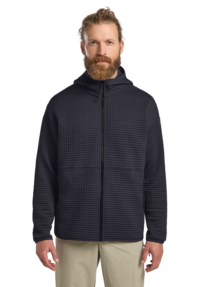 Jack Wolfskin Fleecejacke »MOGARI HOODED FZ M« mit Kapuze