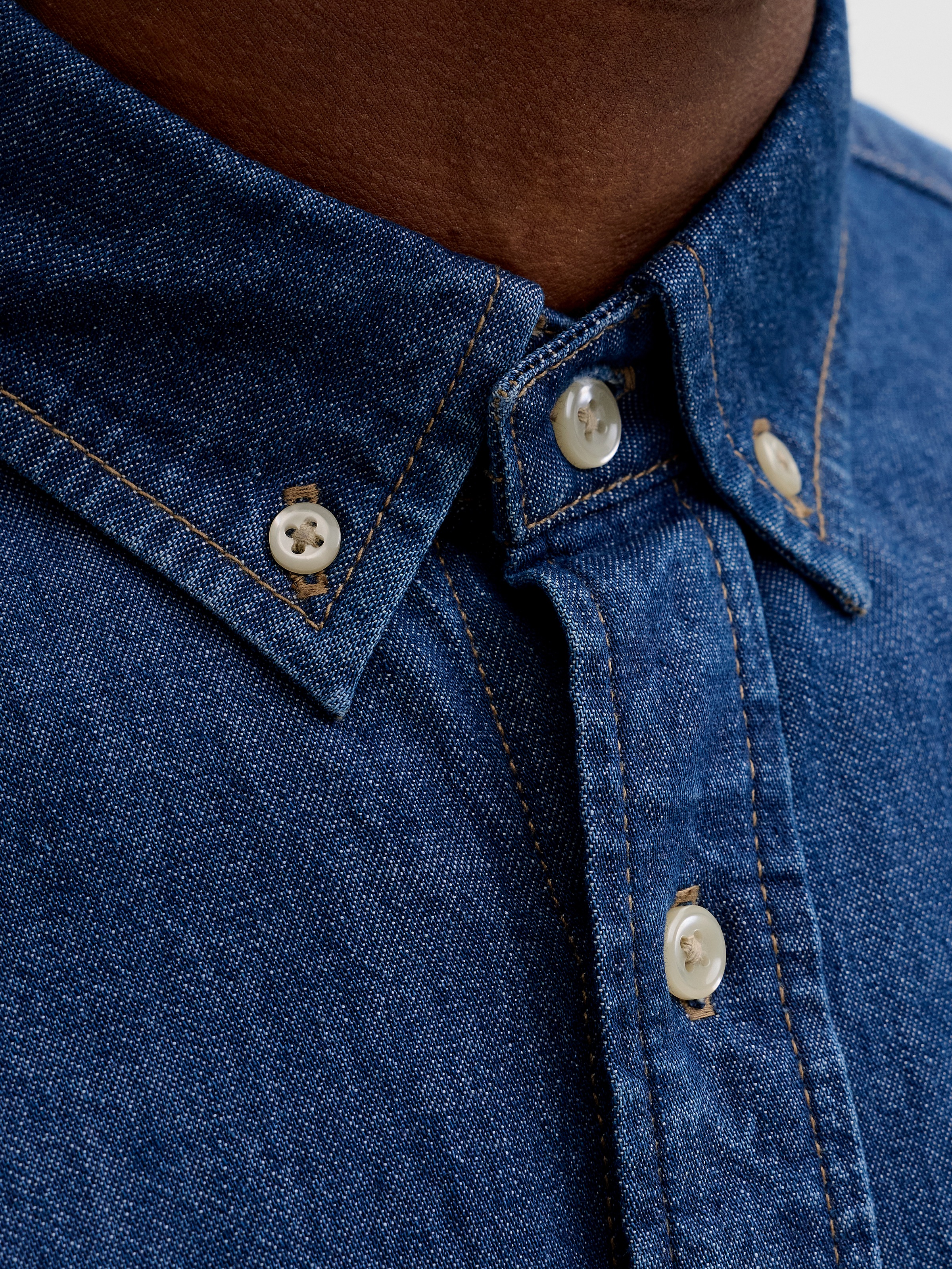 Jack & Jones Jeanshemd »JJEBROOK JJOXFORD SHIRT AKM 990 NOOS«