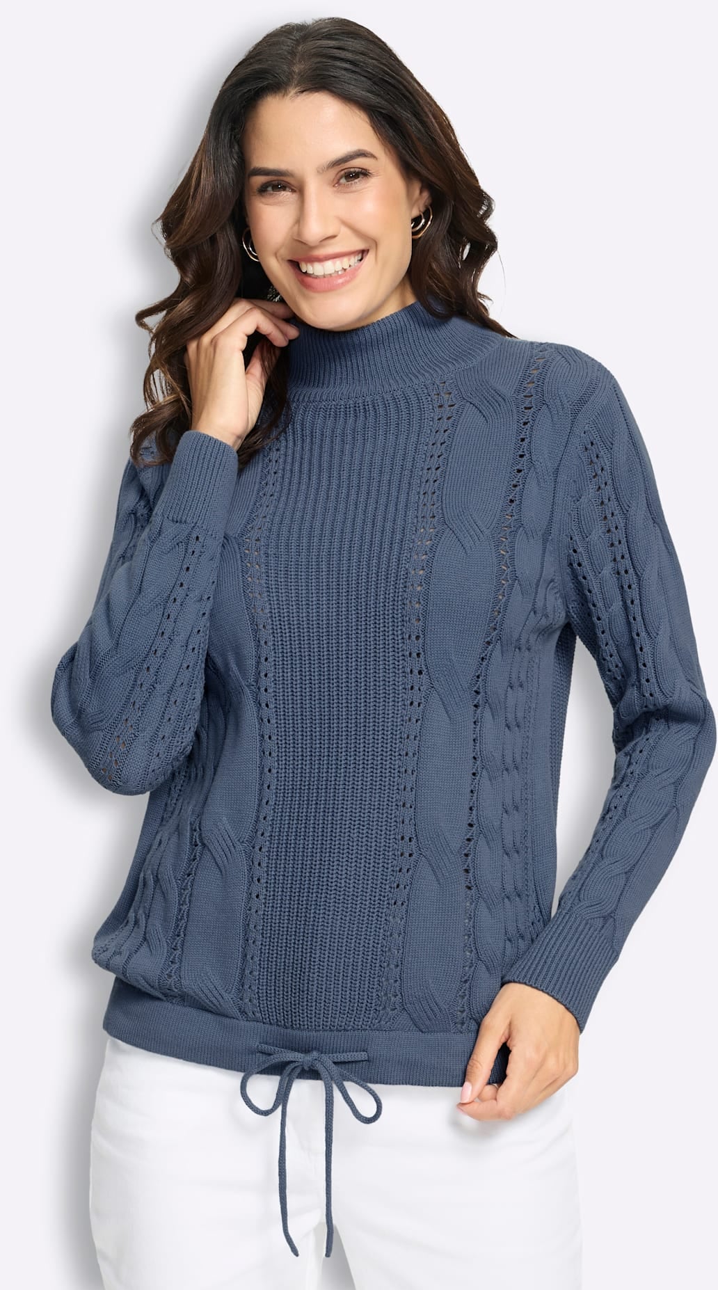 Inspirationen Stehkragenpullover »Stehkragen-Pullover«